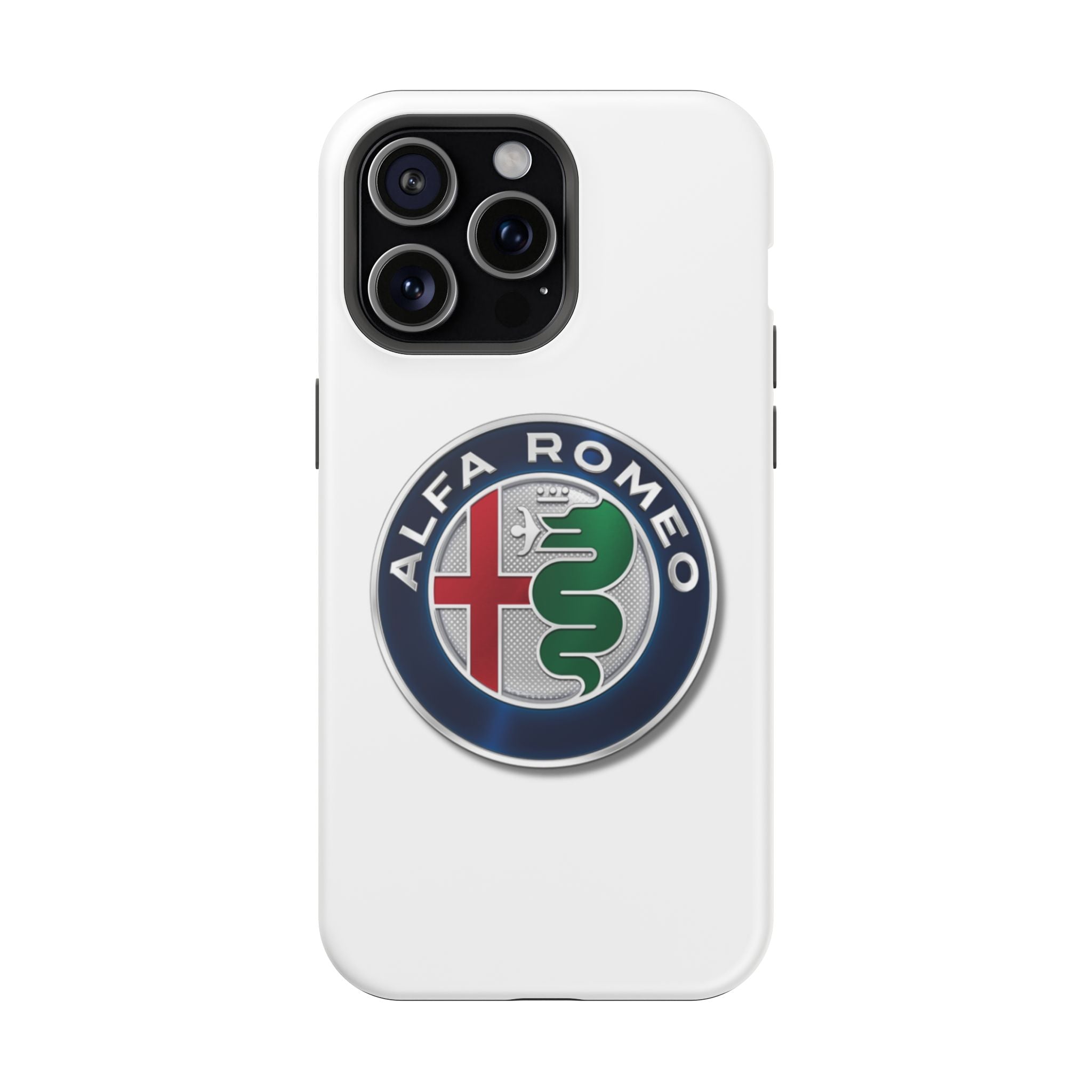 Alfa Romeo White Magnetic Tough Cases