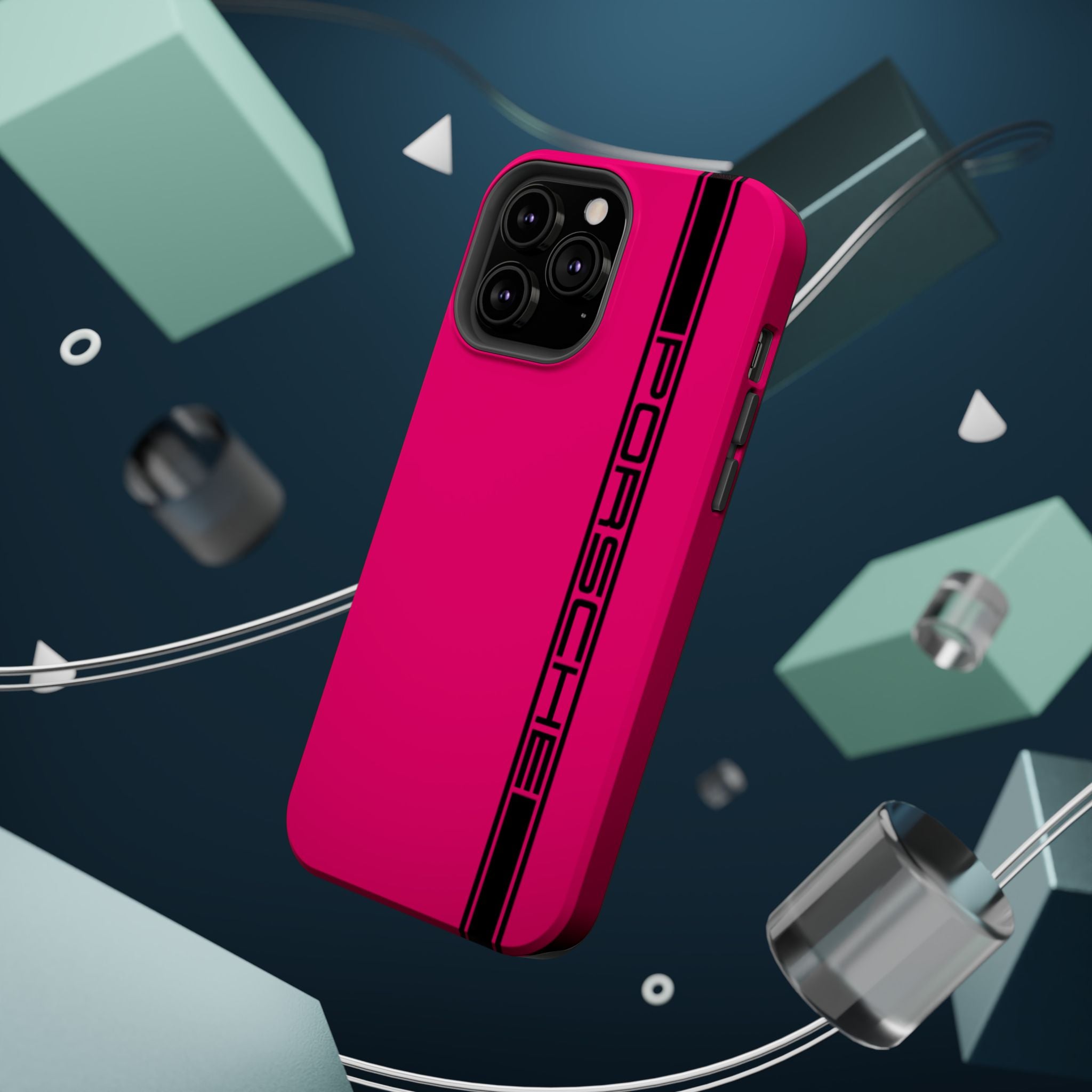 Porsche Rubystar colored inspired Magnetic Tough Cases