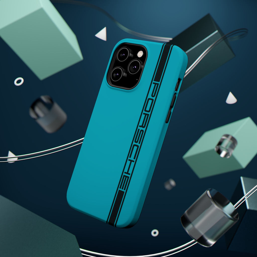 Porsche Miami blue inspired Magnetic Tough Cases