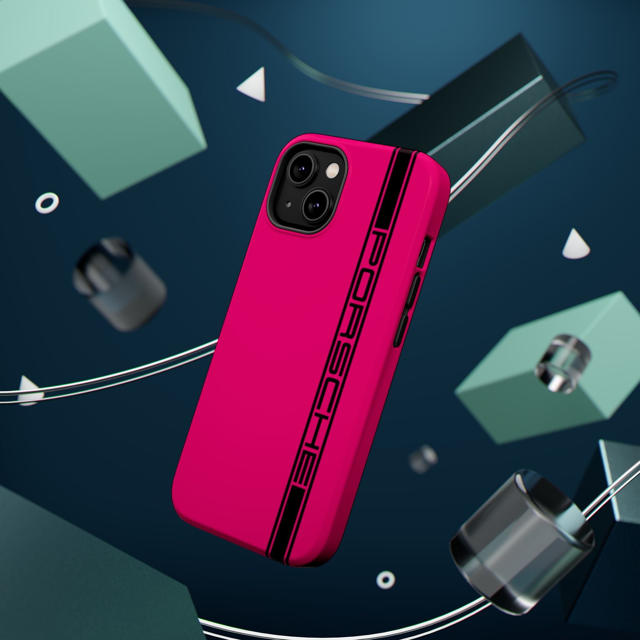 Porsche Rubystar colored inspired Magnetic Tough Cases
