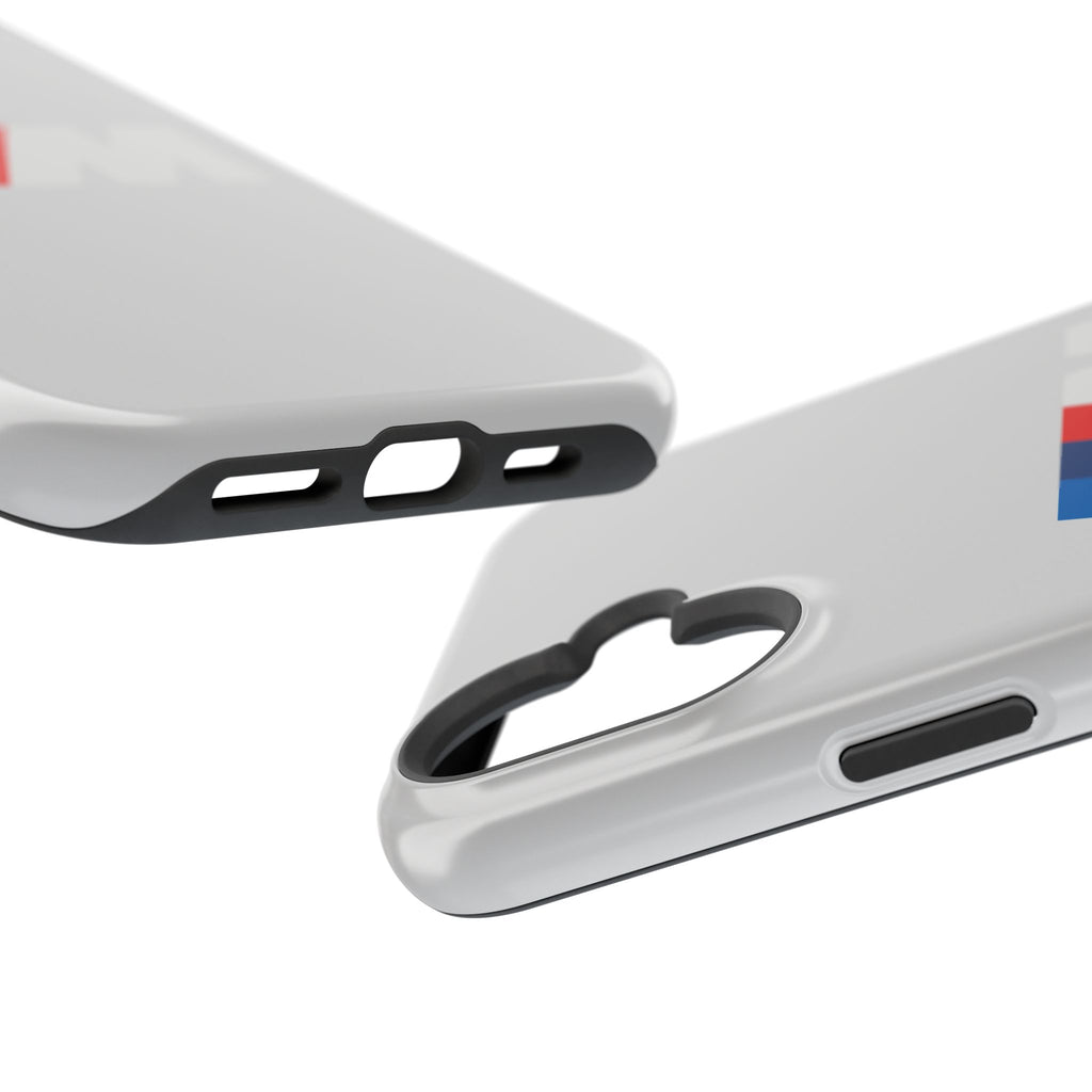 M badge inspired Magnetic Tough Cases