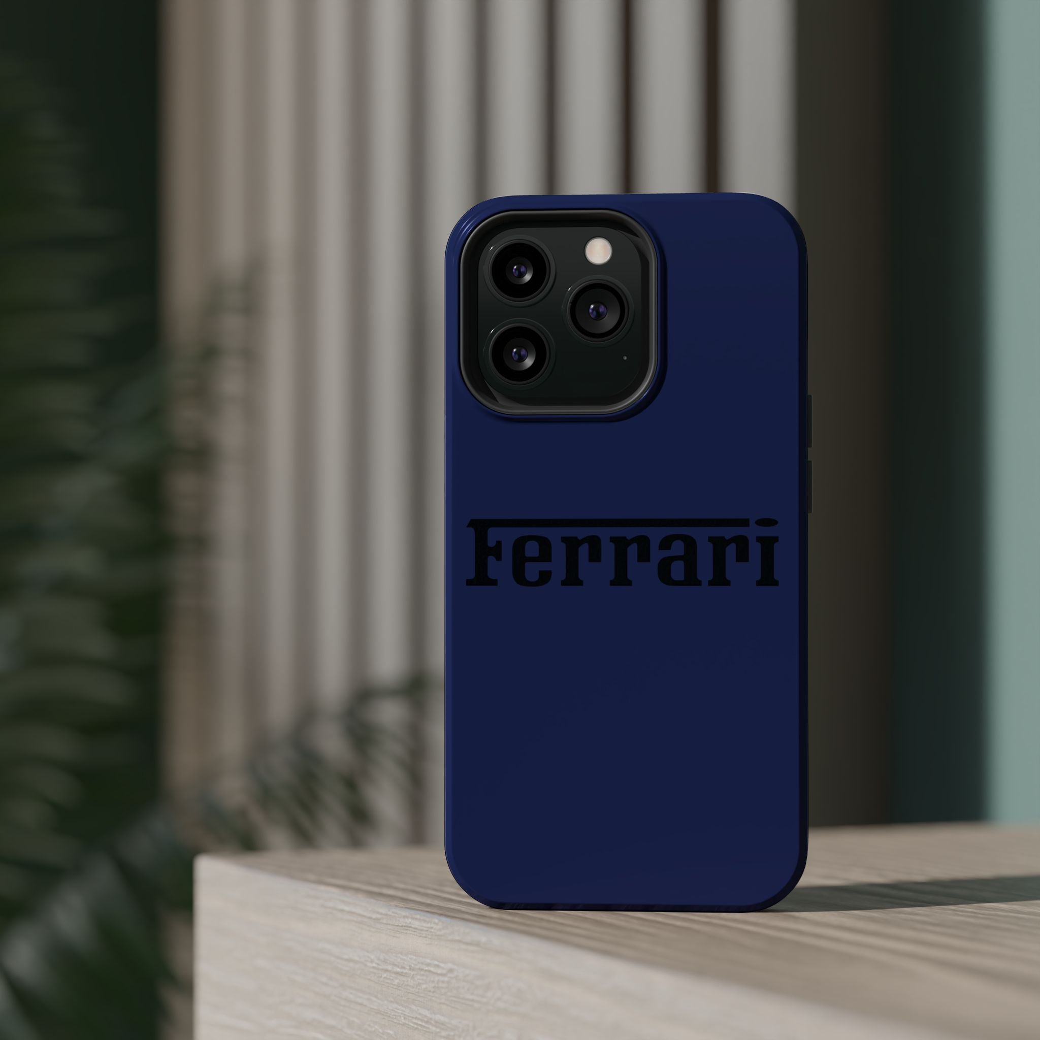 Ferrari Blu pozzi inspired Magnetic Tough Cases