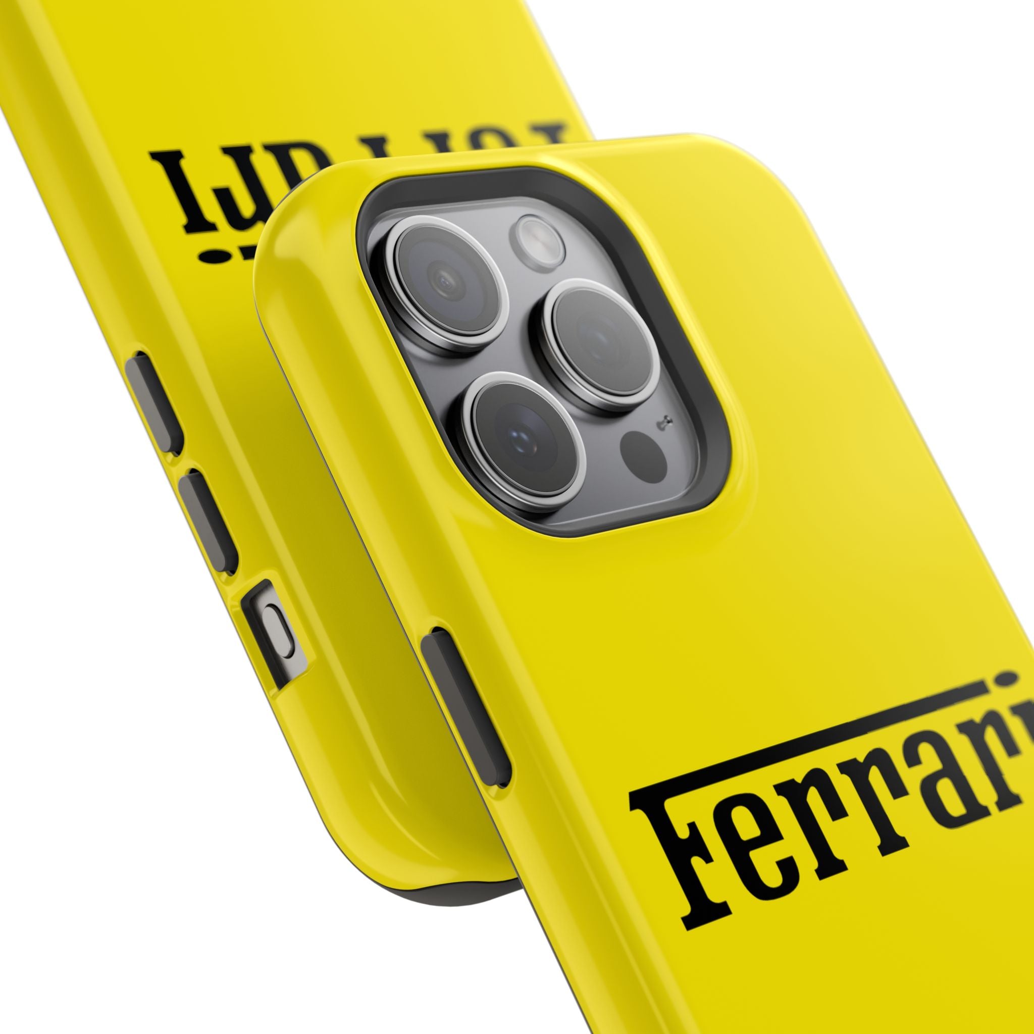 Ferrari Giallo Modena Inspired Magnetic Tough Cases