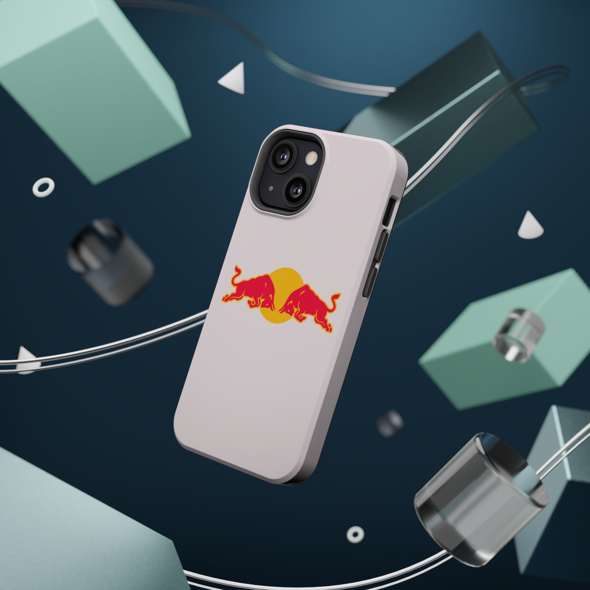 Red Bull white inspired Magnetic Tough Cases