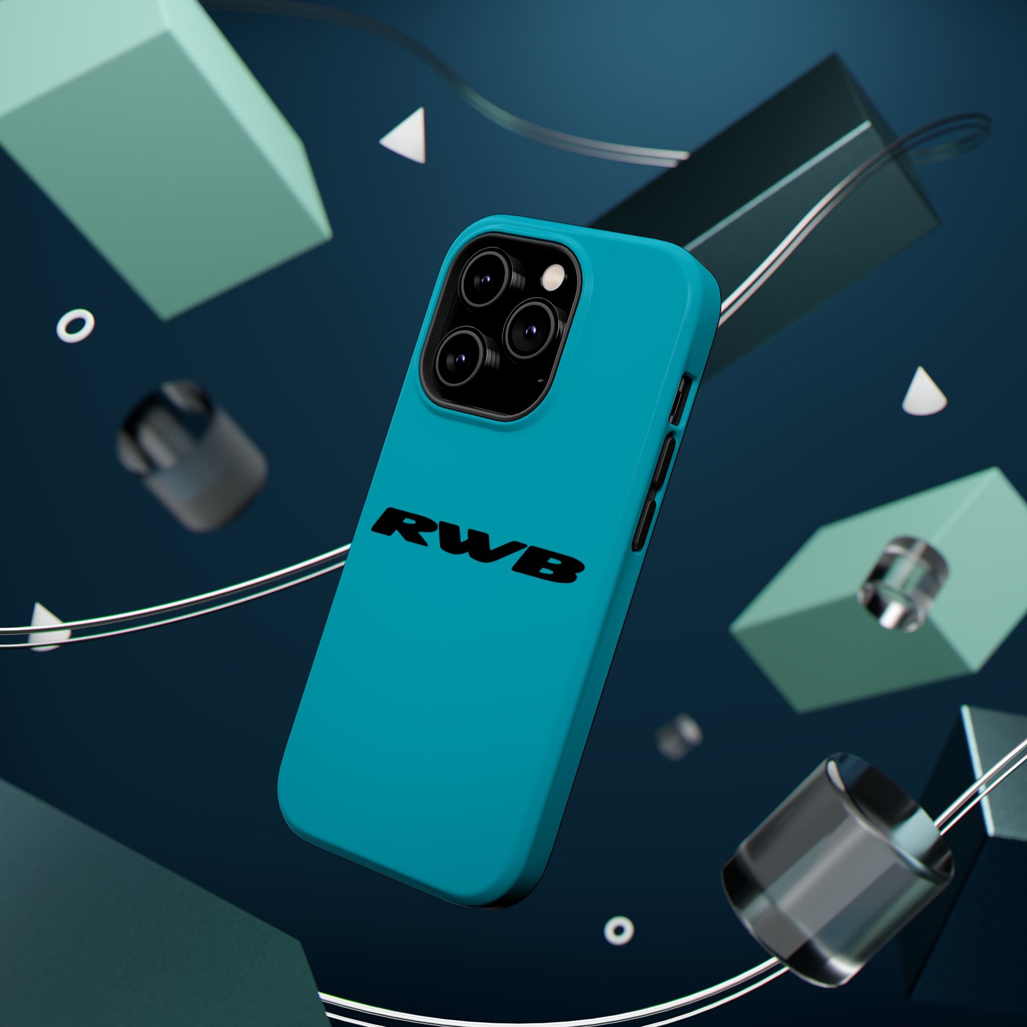 RWB Miami blue inspired Magnetic Tough Cases