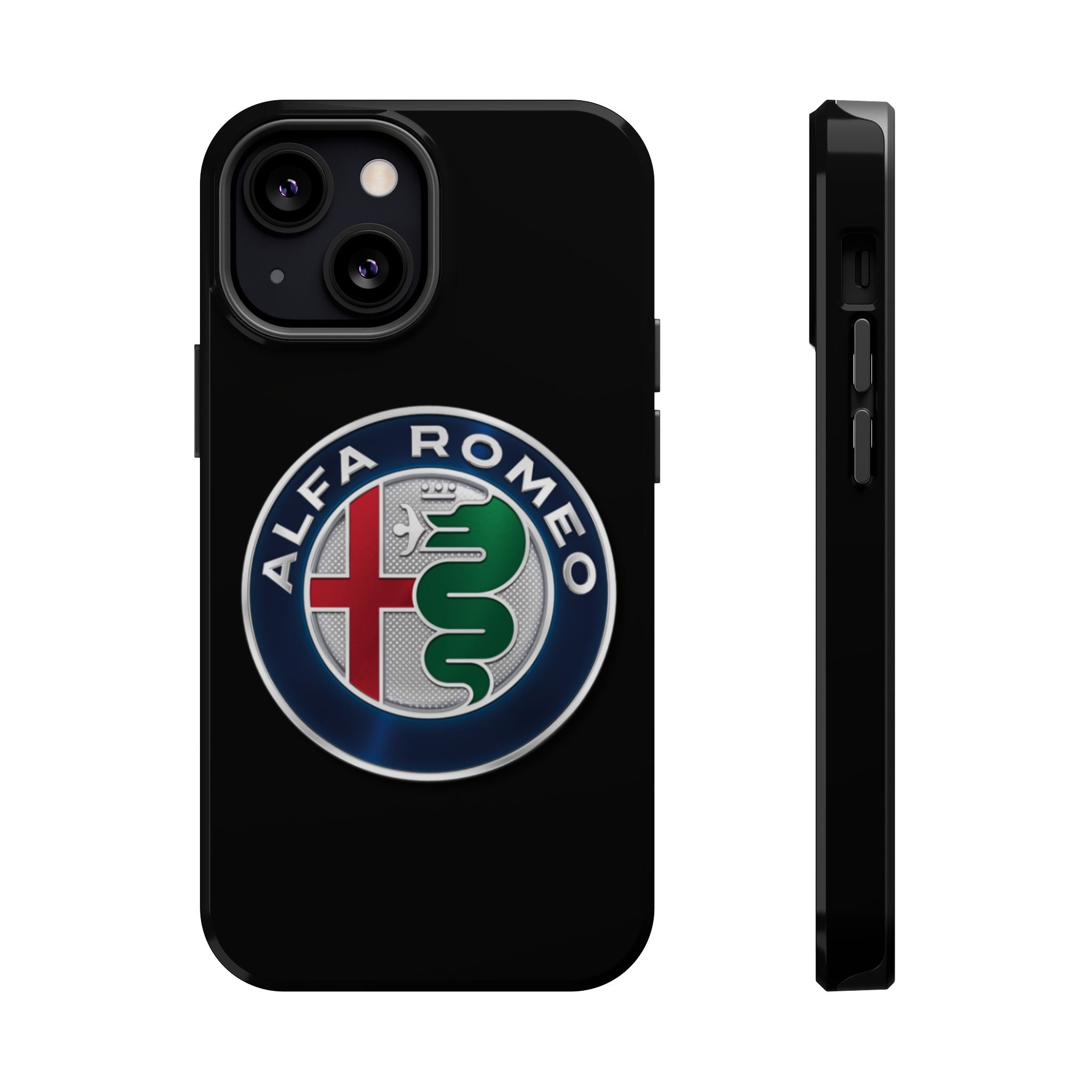 Alfa romeo Dark black inspired Magnetic Tough Cases