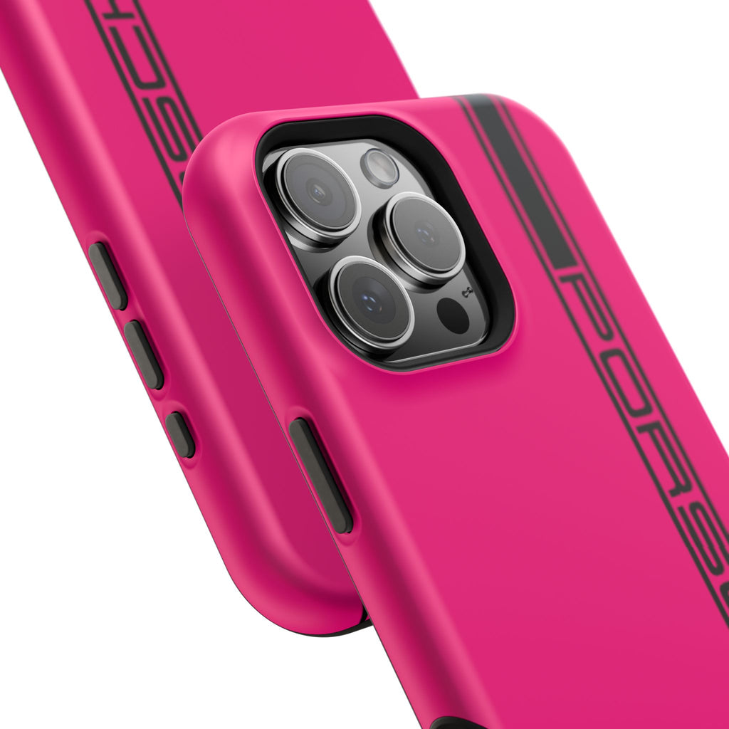 Porsche Rubystar colored inspired Magnetic Tough Cases