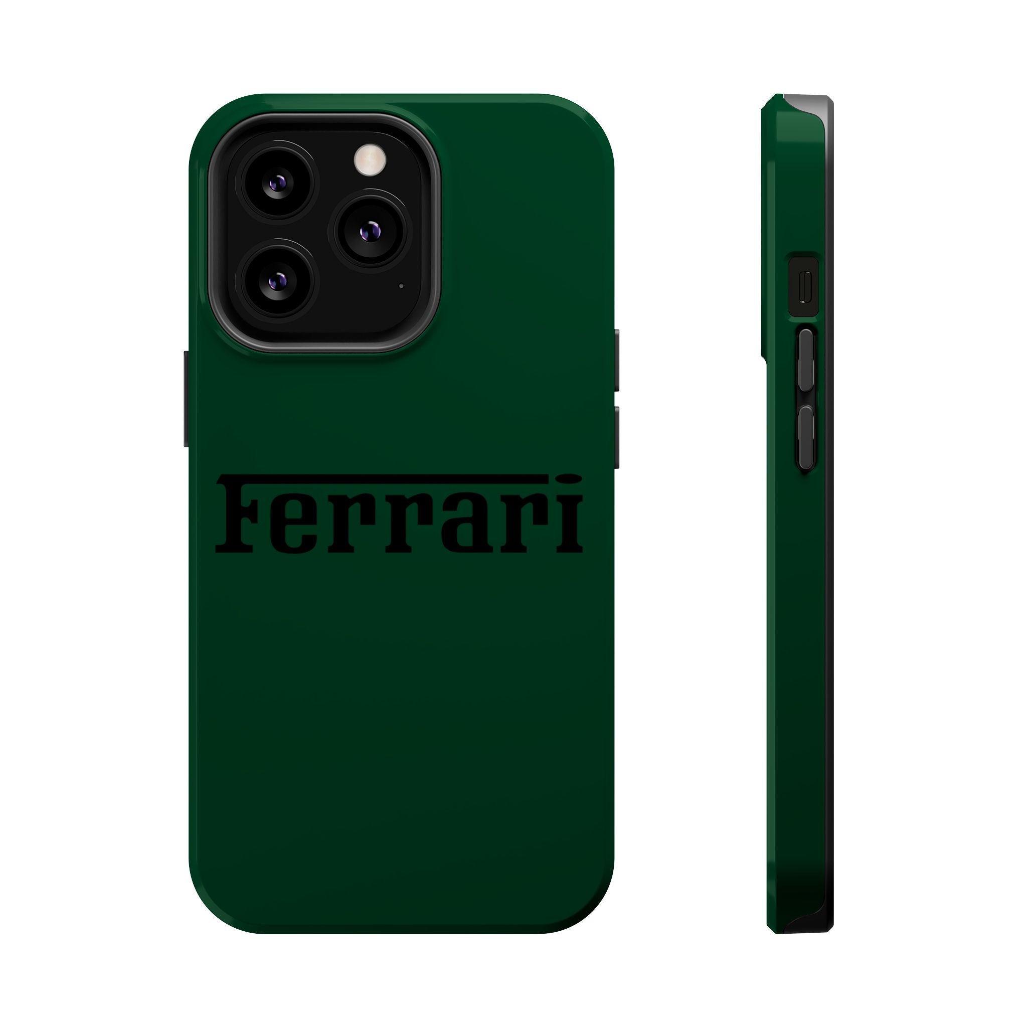 Ferrari Verde British inspired Magnetic Tough Cases