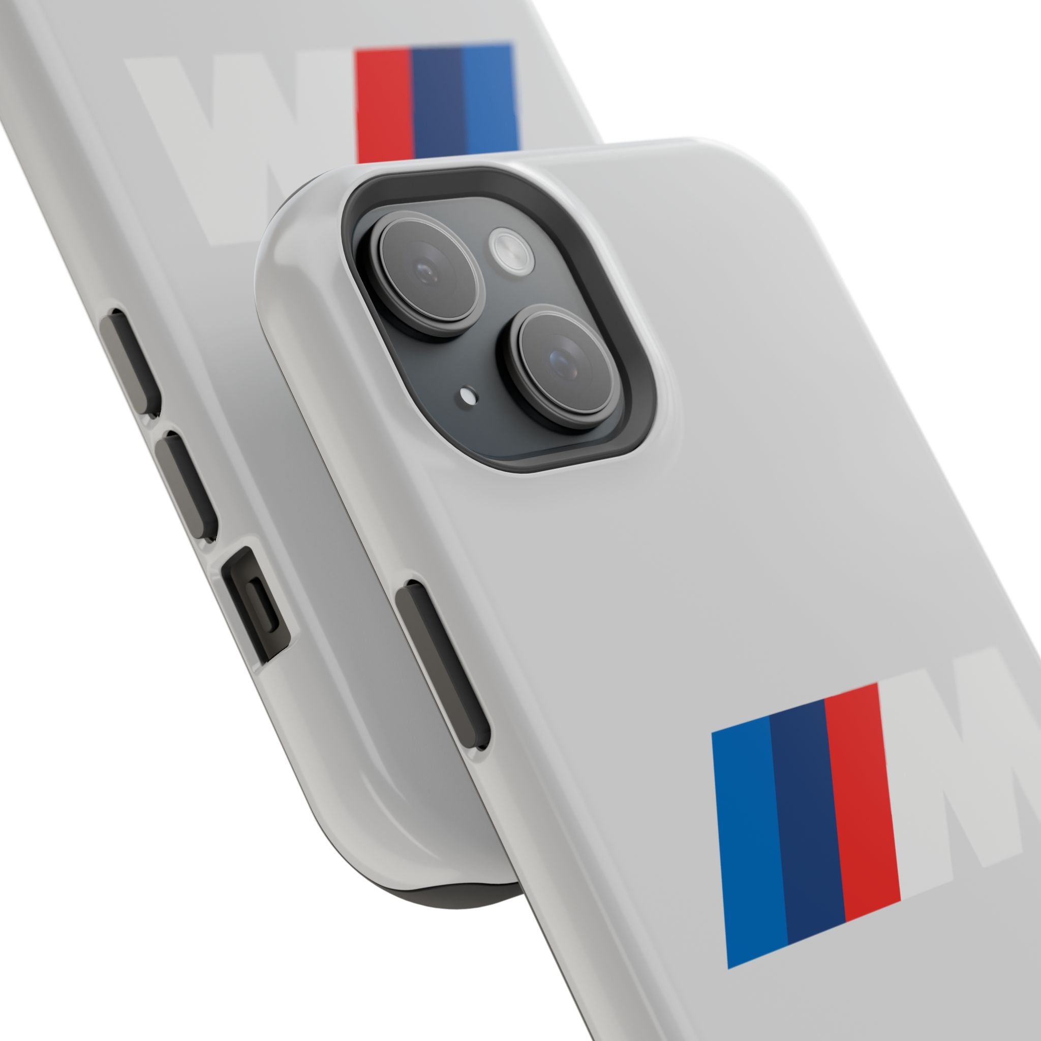 M badge inspired Magnetic Tough Cases