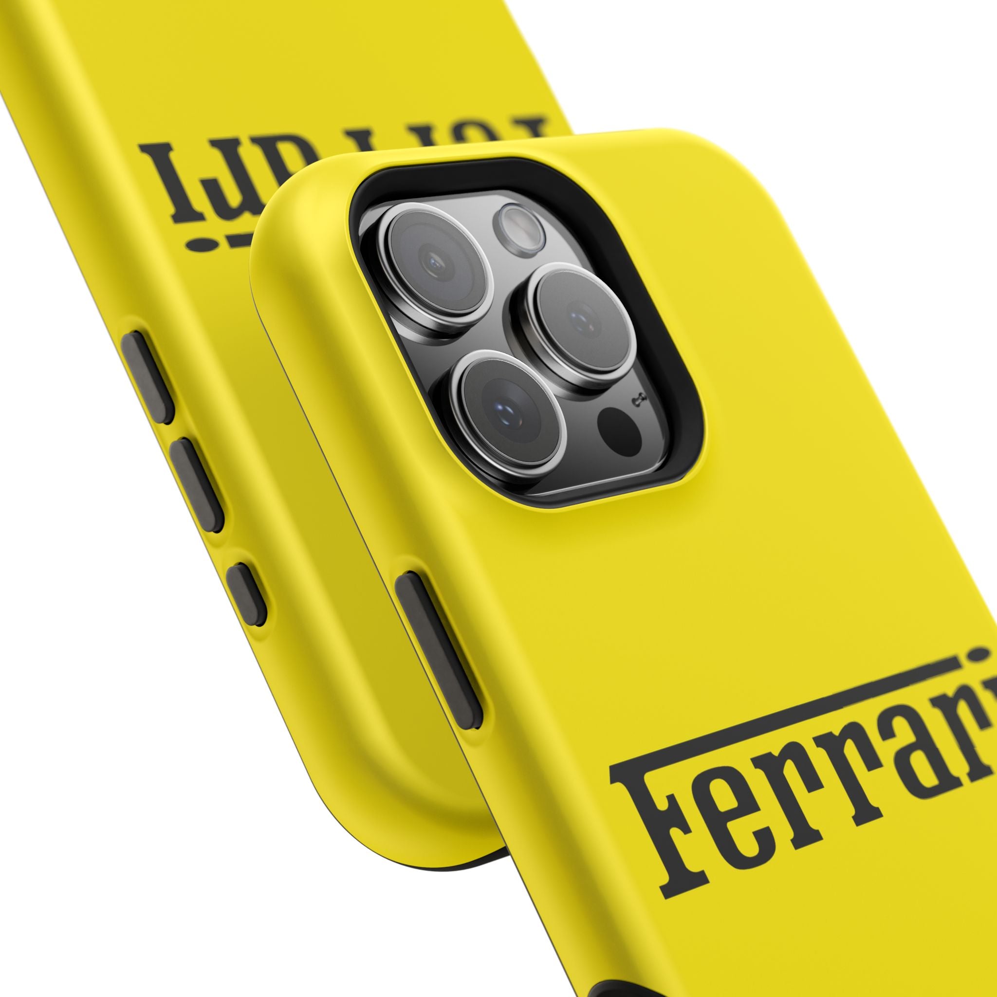 Ferrari Giallo Modena Inspired Magnetic Tough Cases