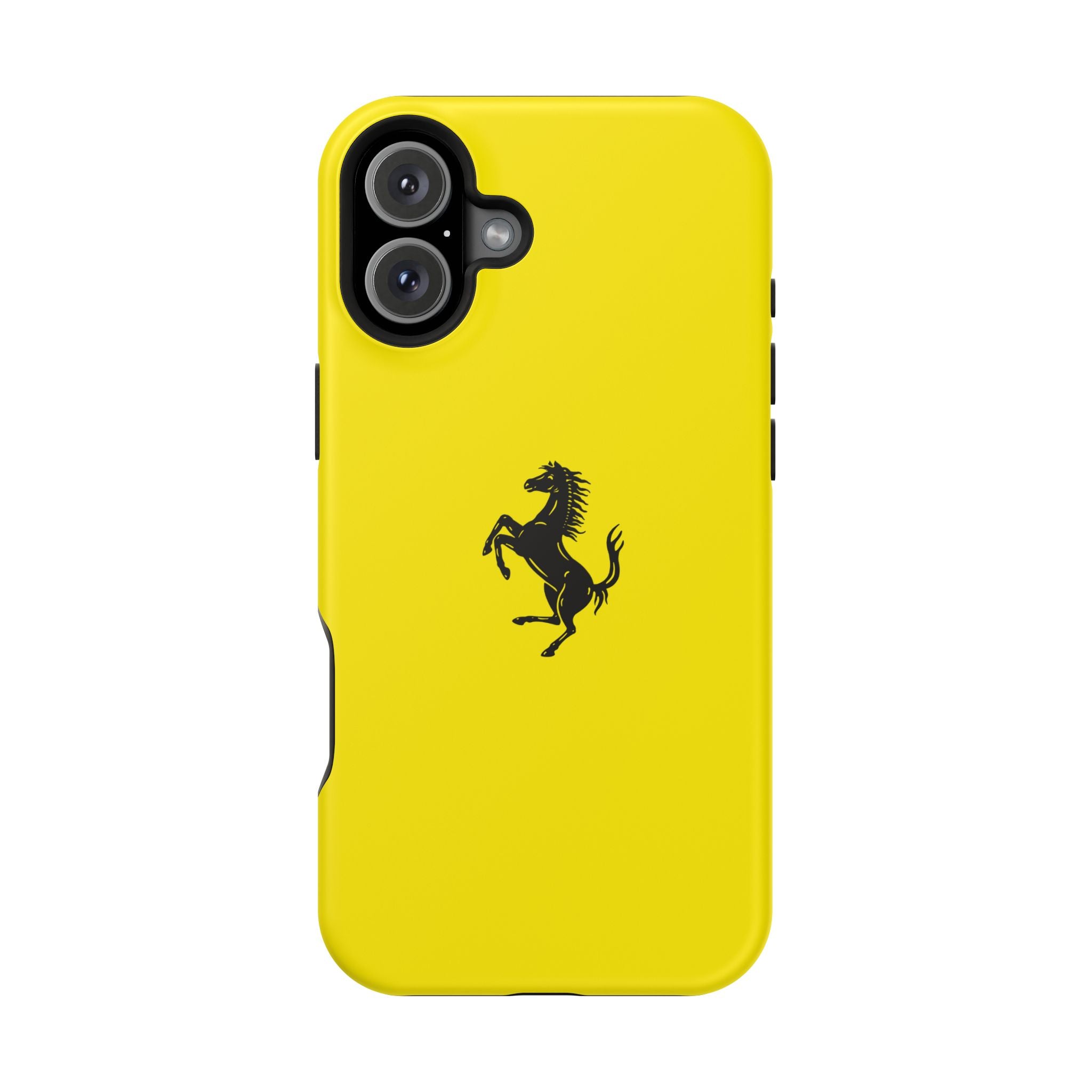 Ferrari horse Giallo Modena inspired Tough Cases