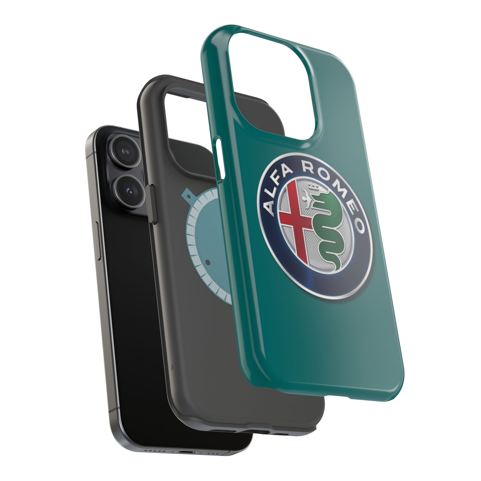 Alfa Romeo Green Magnetic Tough Cases