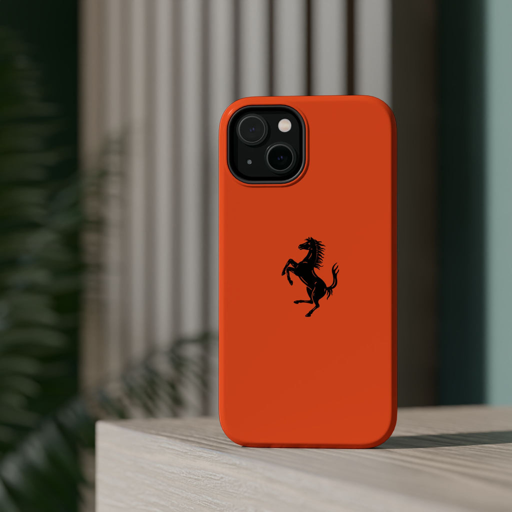 Ferrari horse Rosso Dino inspired Magnetic Tough Cases