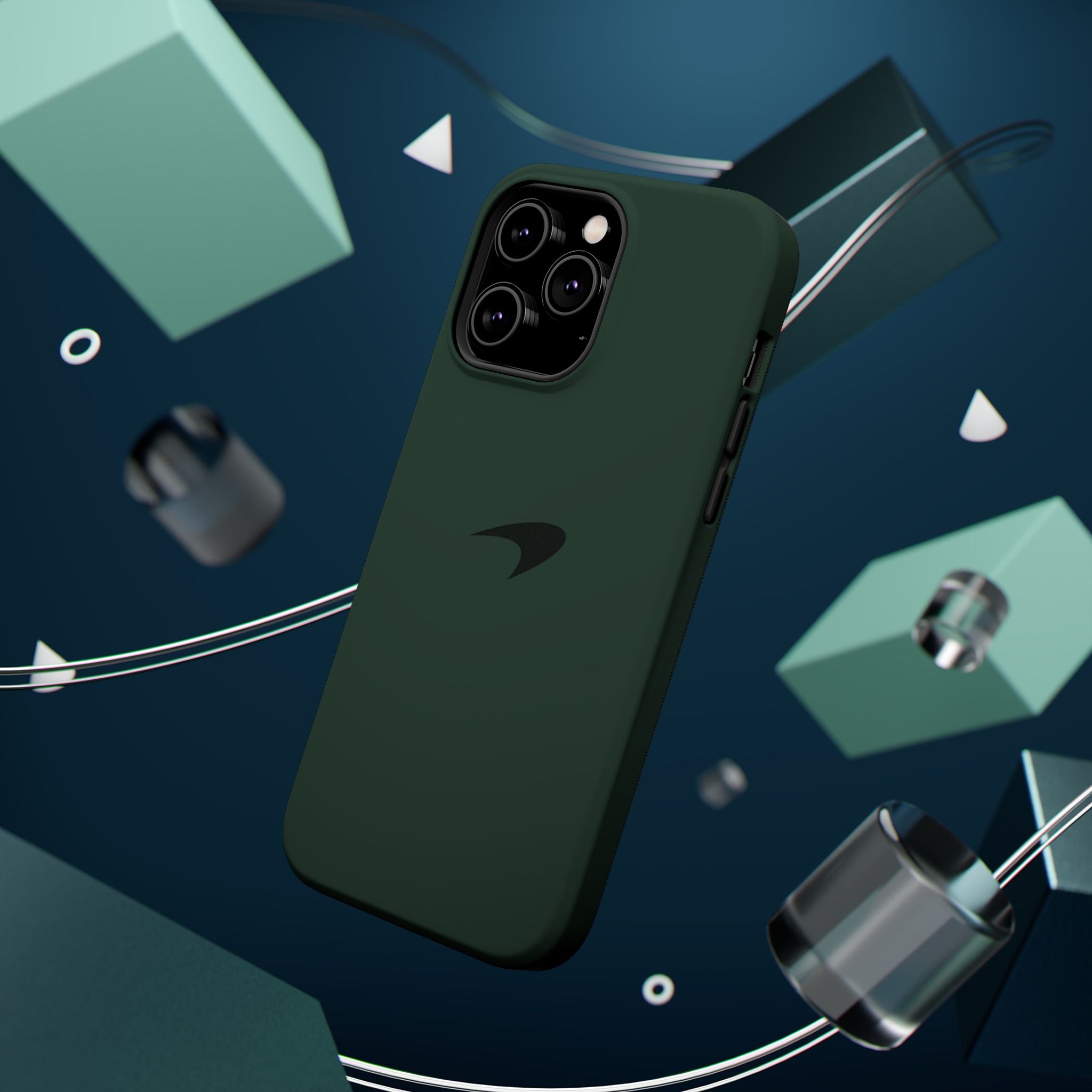 Racing green mclaren inspired Magnetic Tough Cases