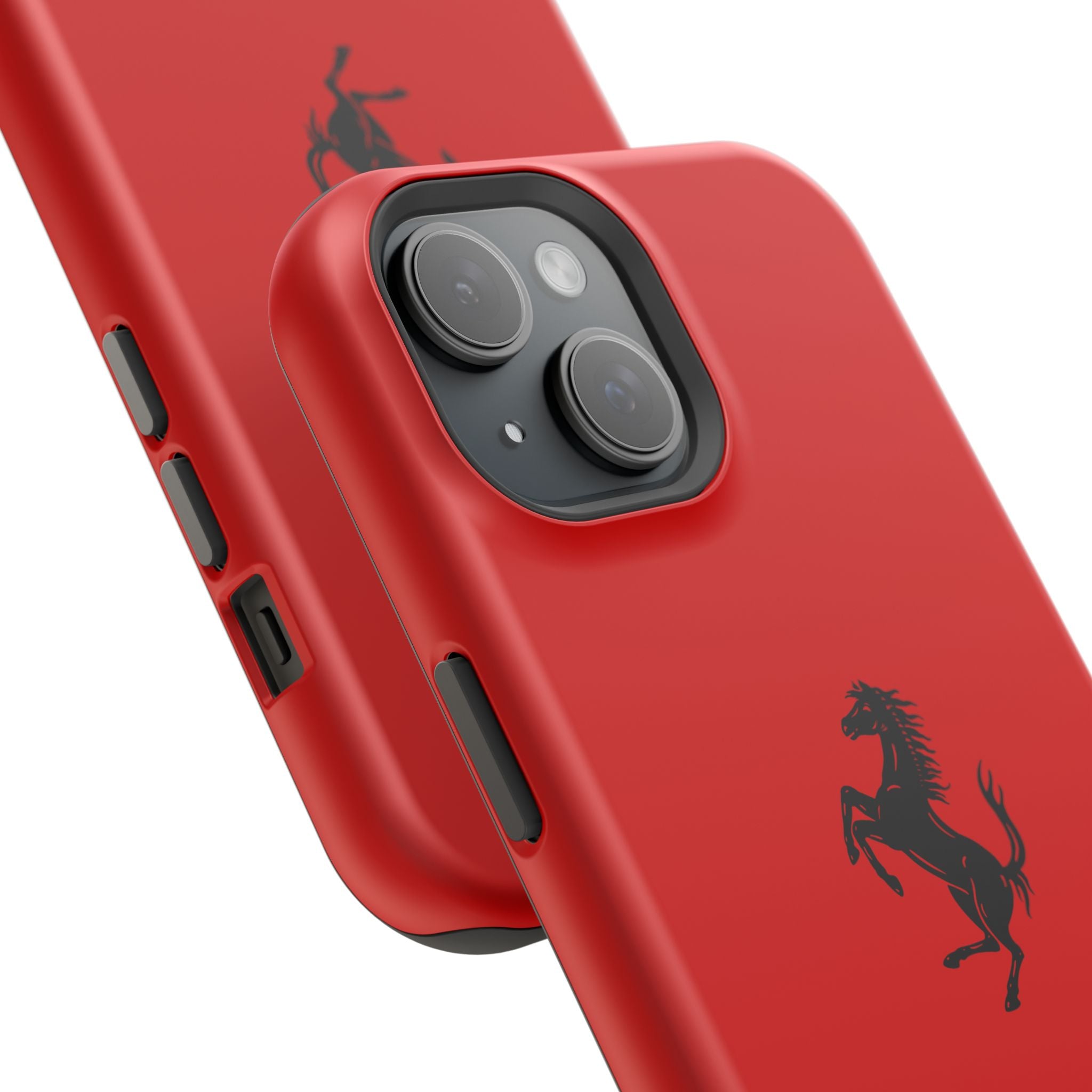 Ferrari horse Rosso corsa inspired Magnetic Tough Cases
