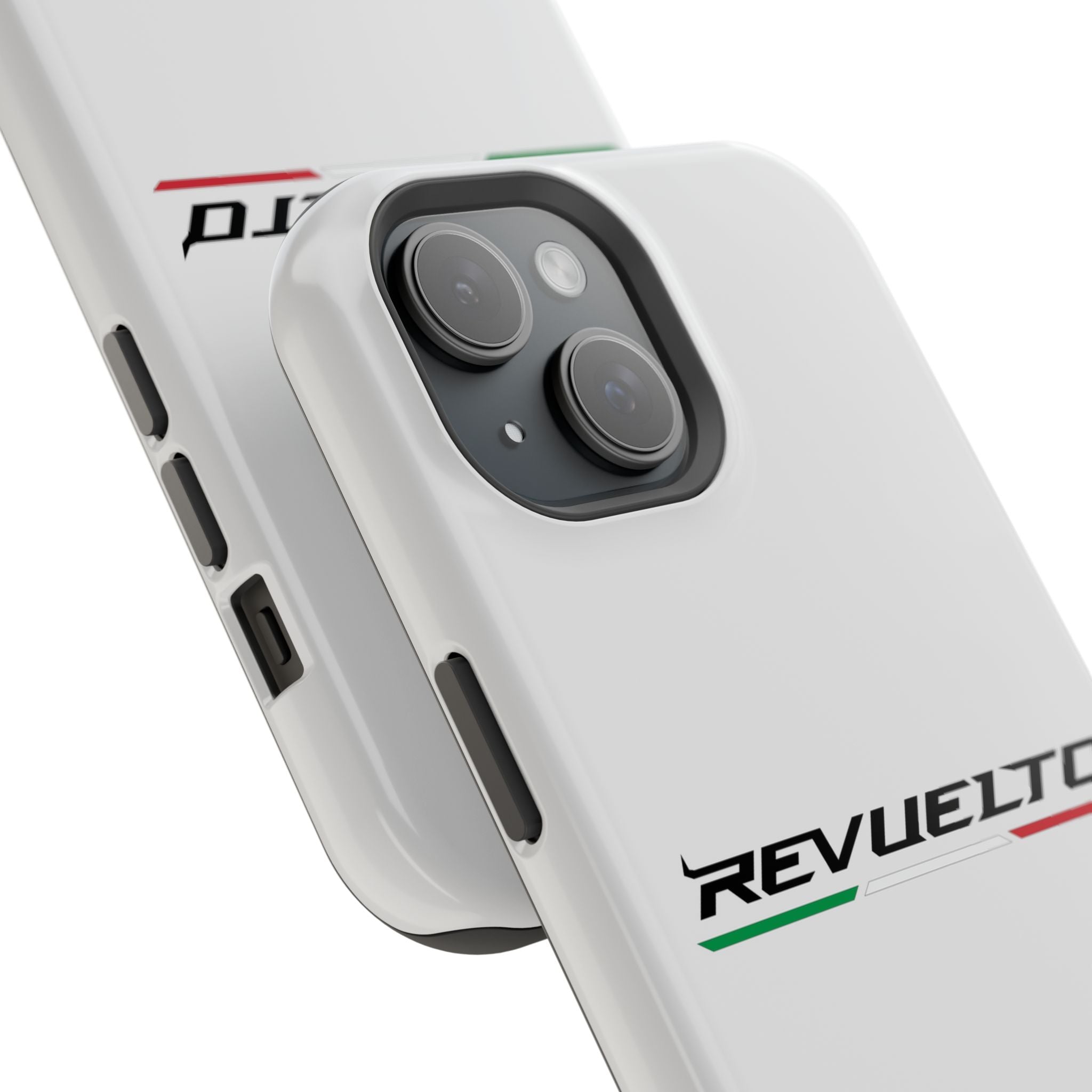 Lamborghini Revuelto White inspired Magnetic Tough Cases