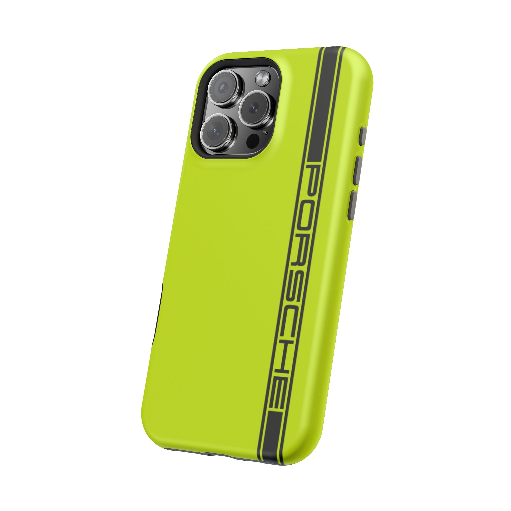 Porsche Acid Green Magnetic Tough Cases