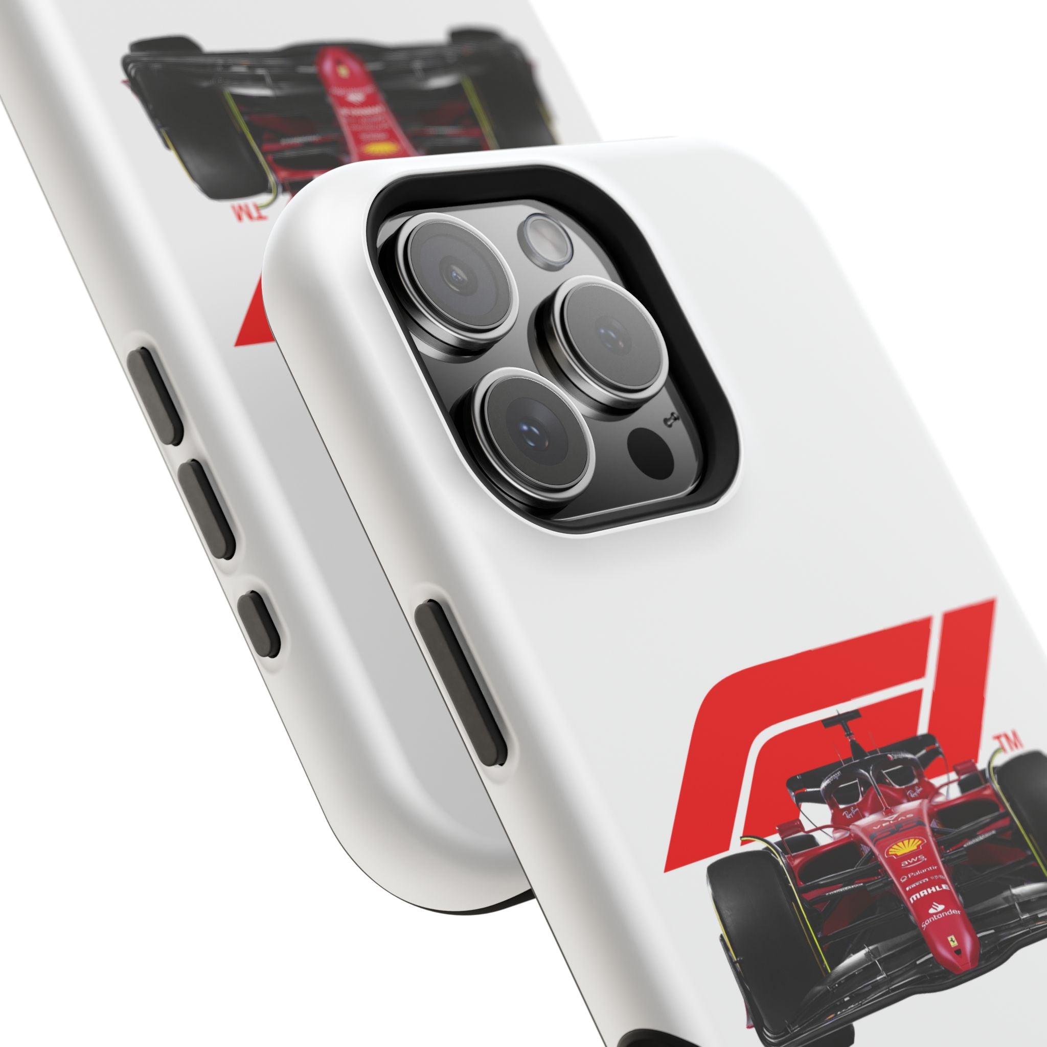 F1 inspired magnetic Tough Cases