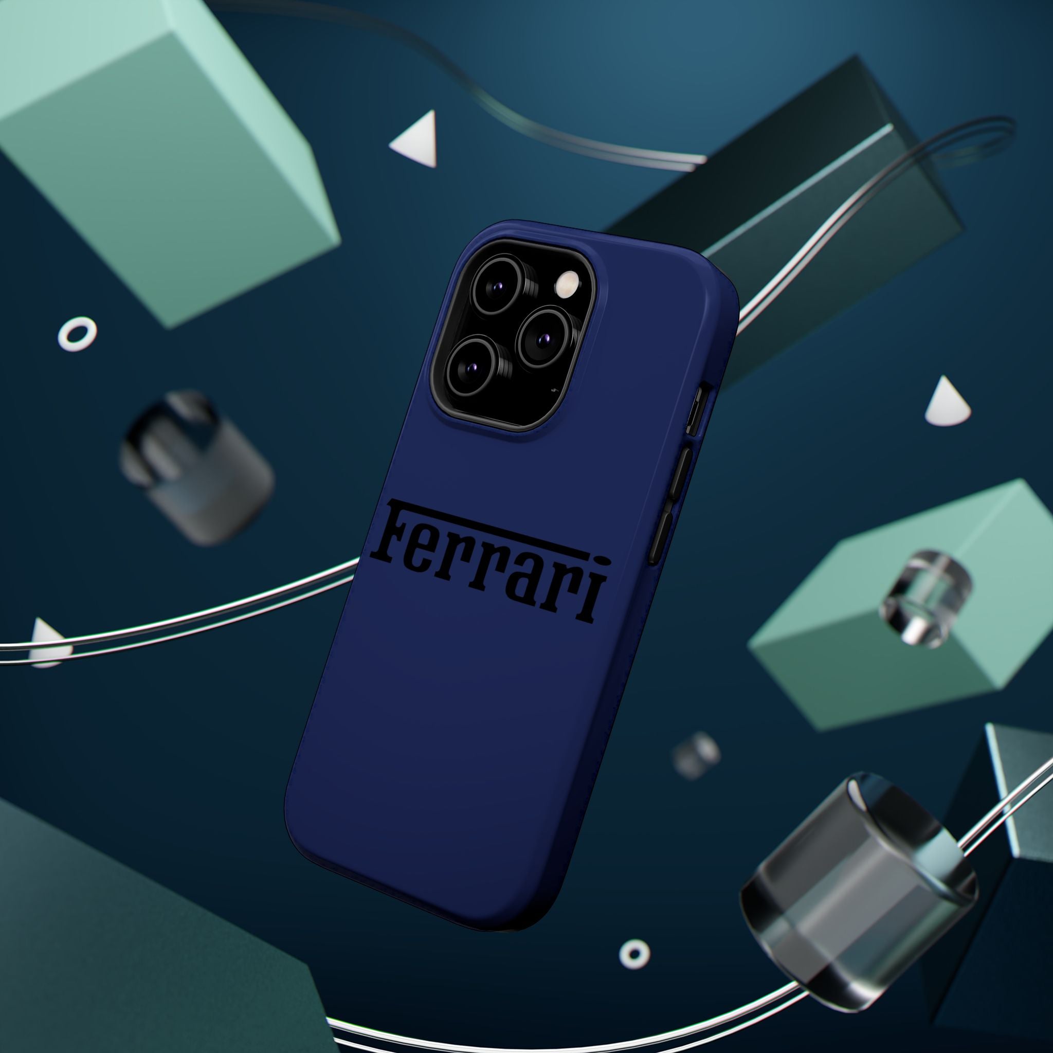 Ferrari Blu Pozzi inspired Magnetic Tough Cases