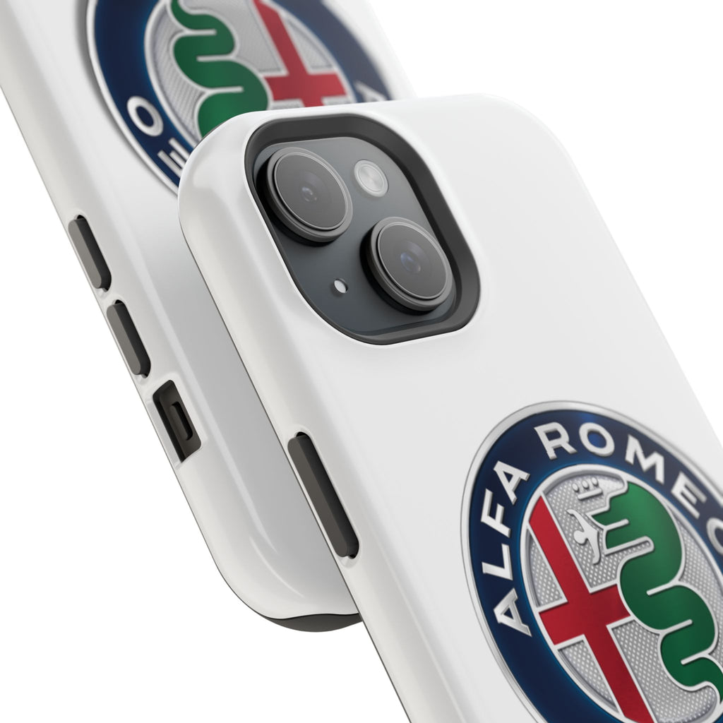 Alfa Romeo White Magnetic Tough Cases