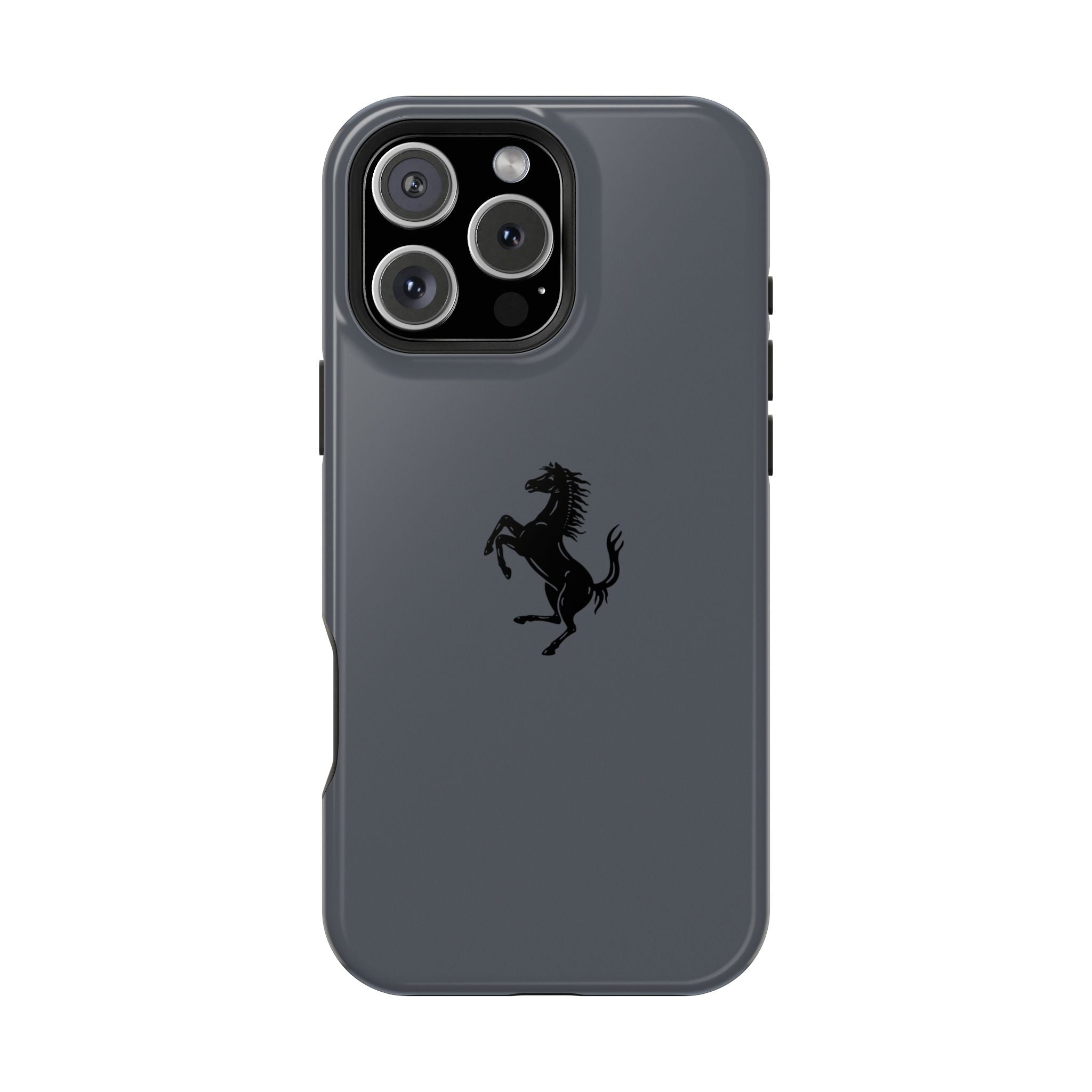 Ferrari horse Grigio silverstone inspired Magnetic Tough Cases