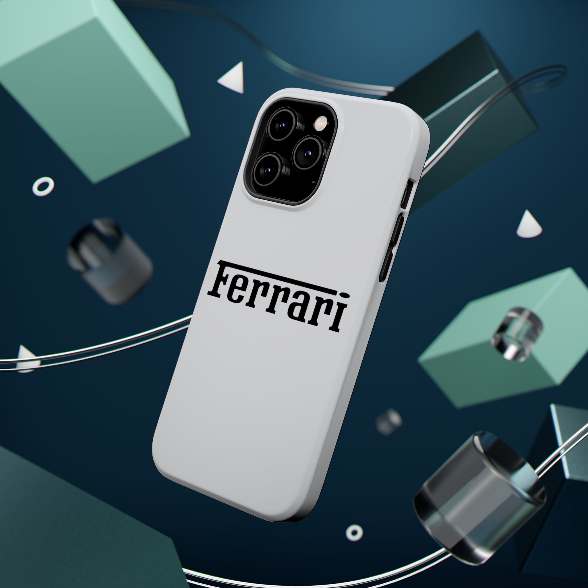 Ferrari Bianco Avus inspired Magnetic Tough Cases