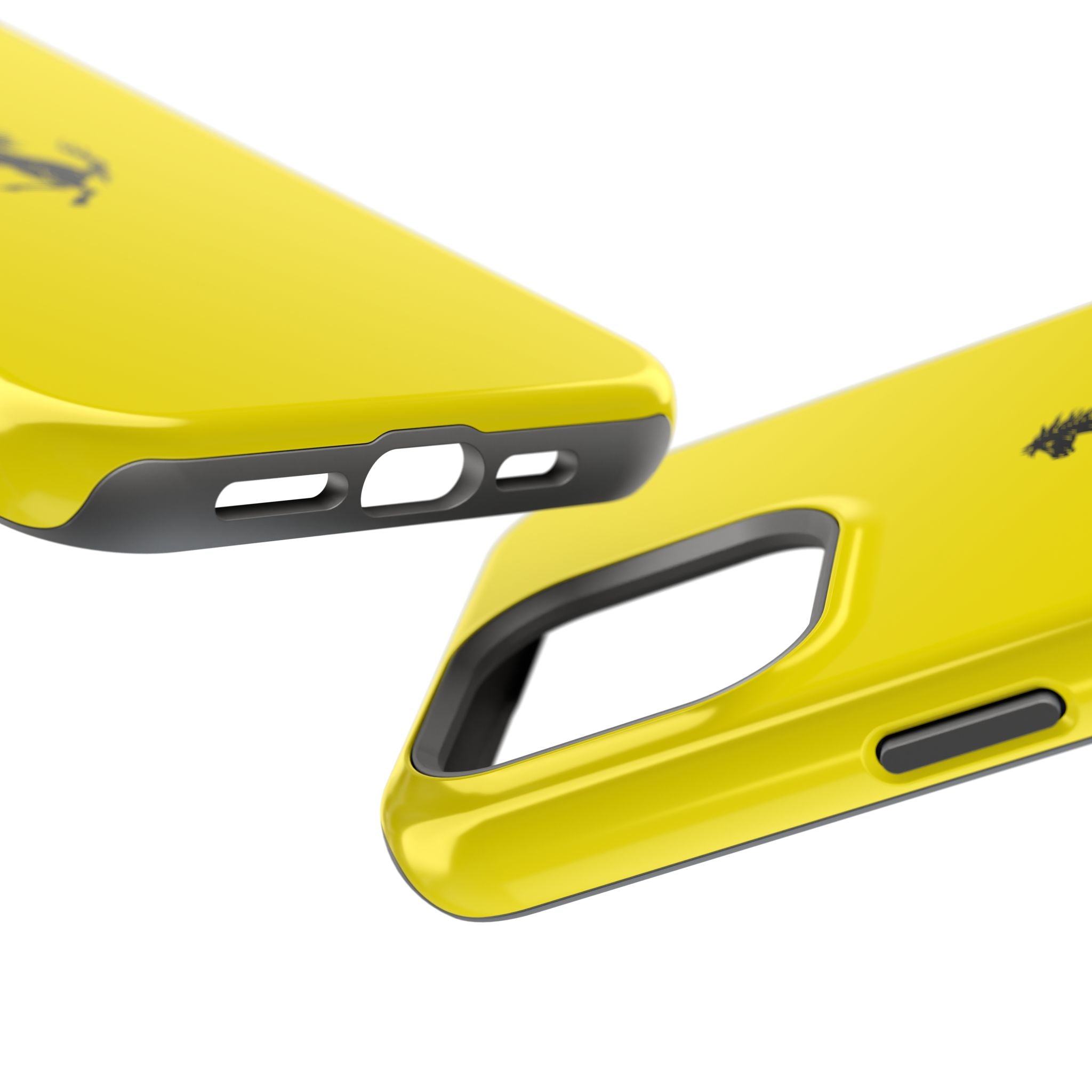 Ferrari horse Giallo Modena inspired Tough Cases