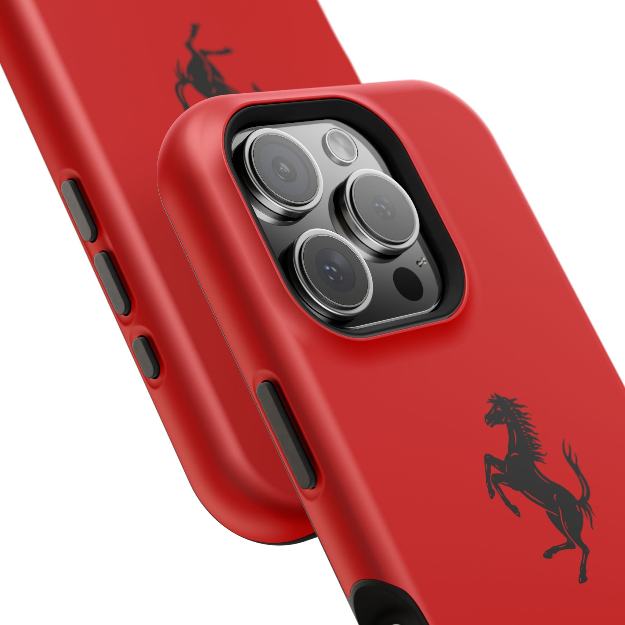 Ferrari horse Rosso Corsa inspired Magnetic Tough Cases