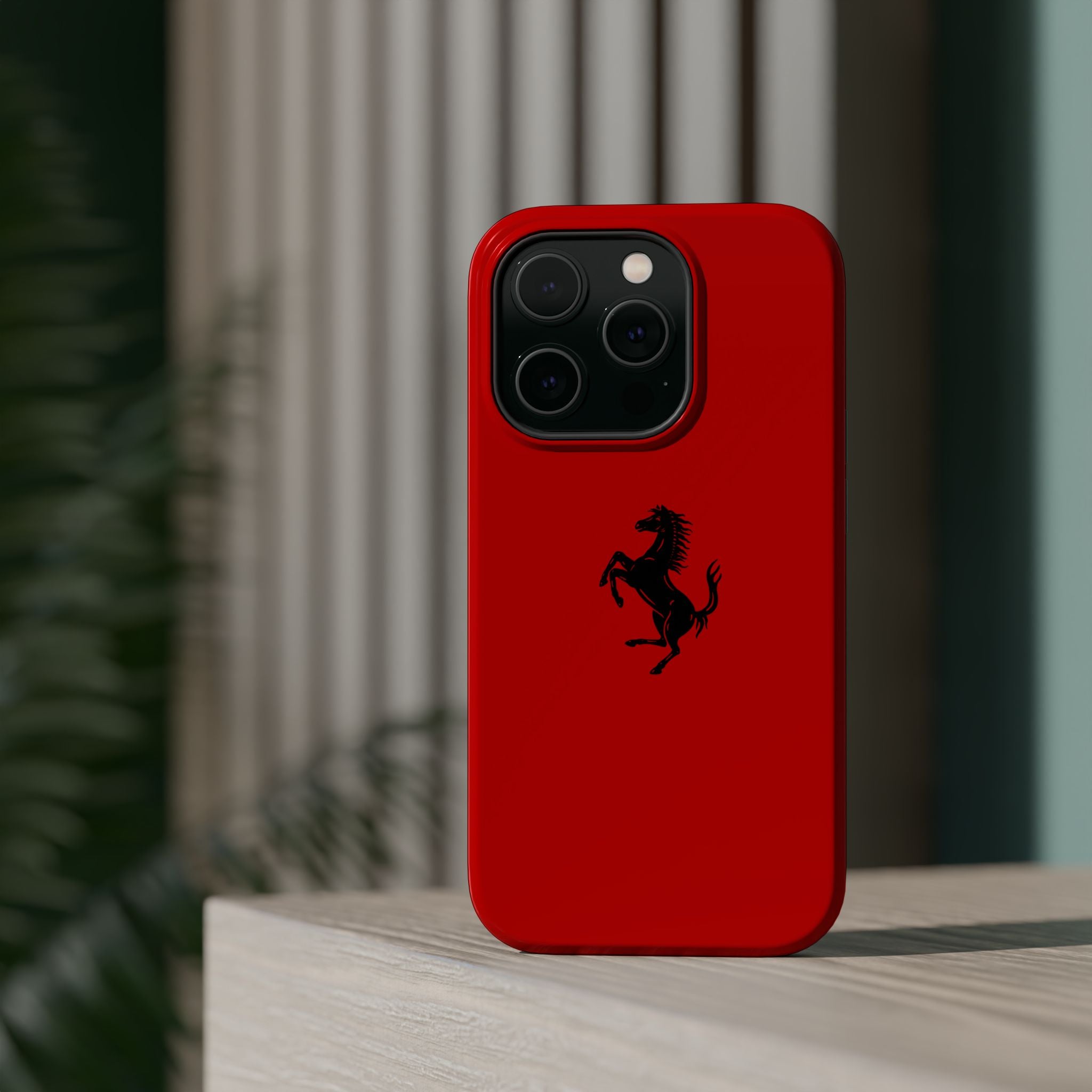 Ferrari horse Rosso Corsa inspired Magnetic Tough Cases