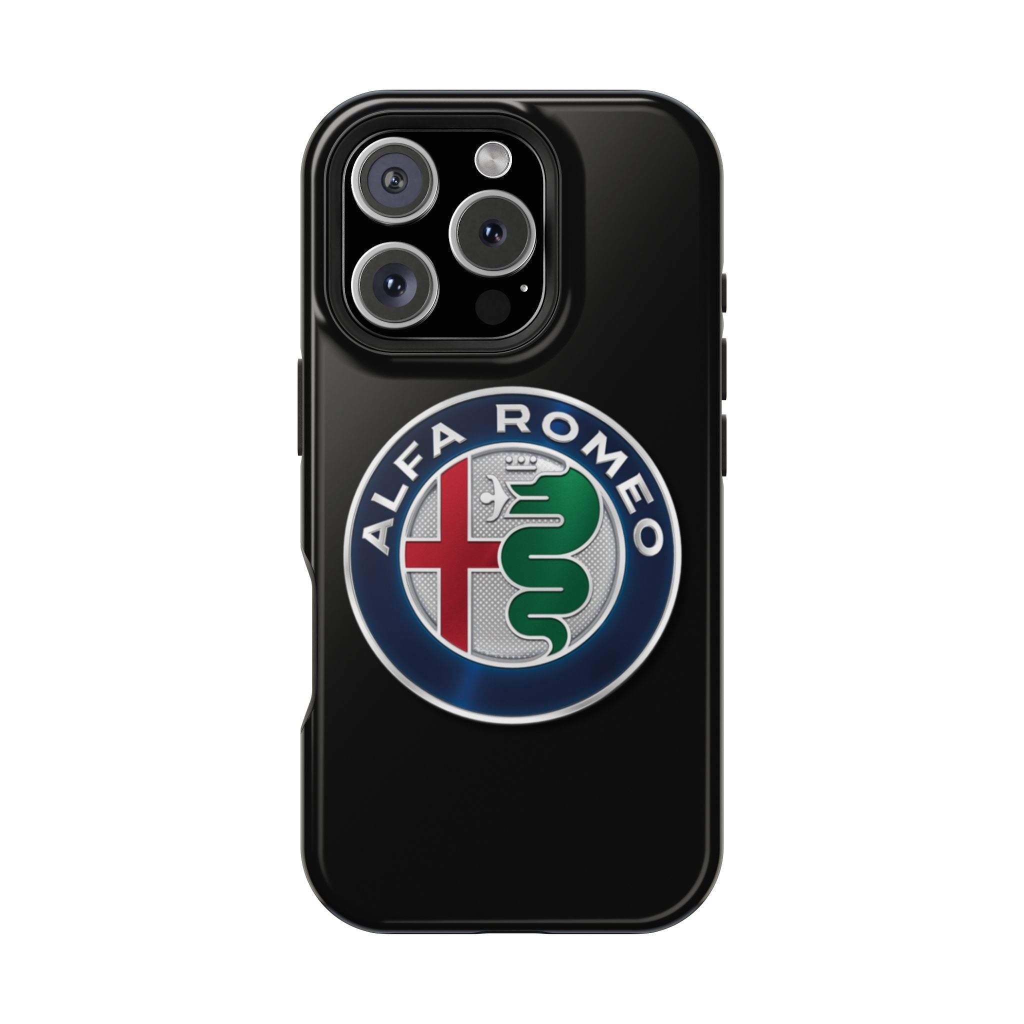 Alfa romeo Dark black inspired Magnetic Tough Cases