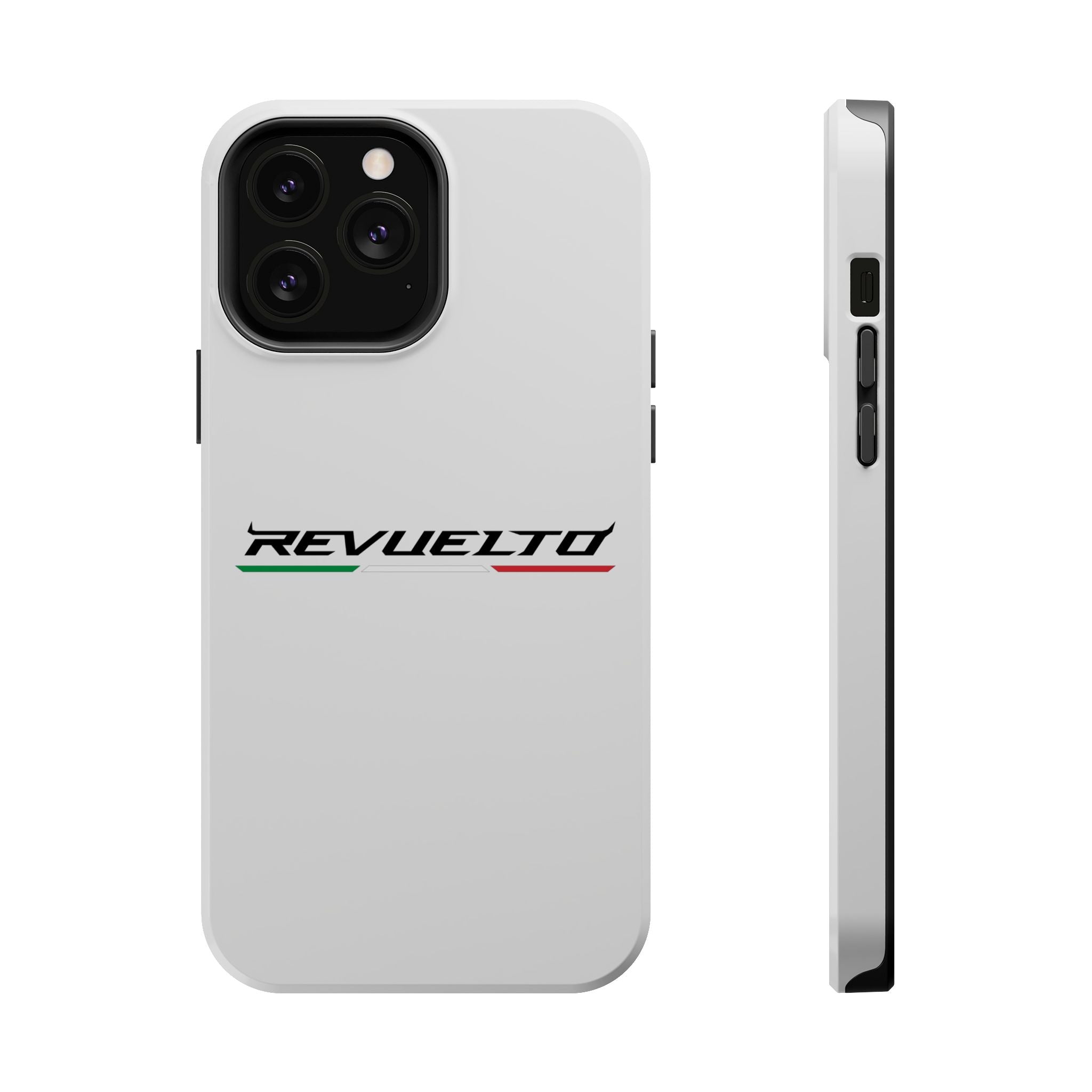 Lamborghini Revuelto White inspired Magnetic Tough Cases