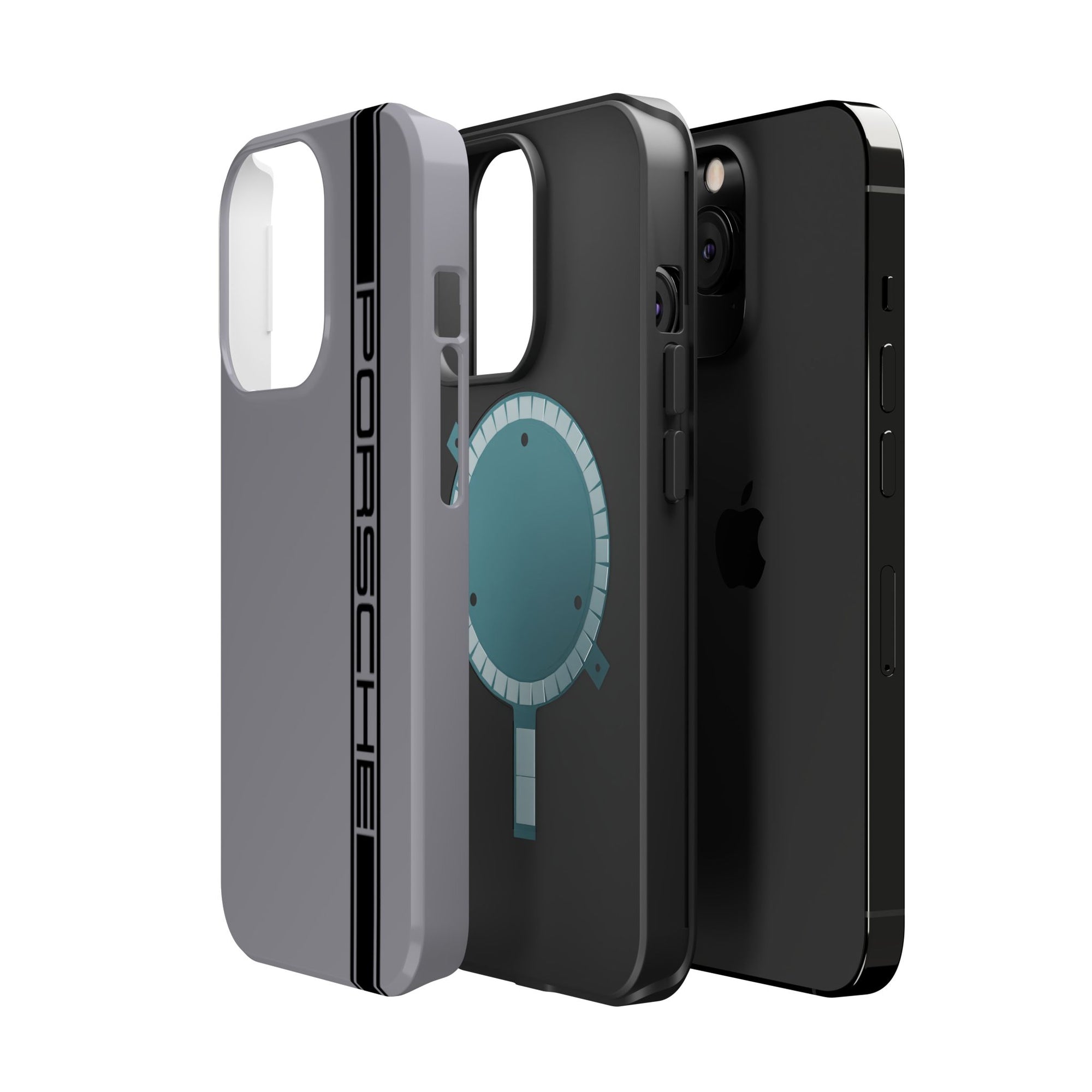 Porsche Chalk grey inspired Magnetic Tough Cases