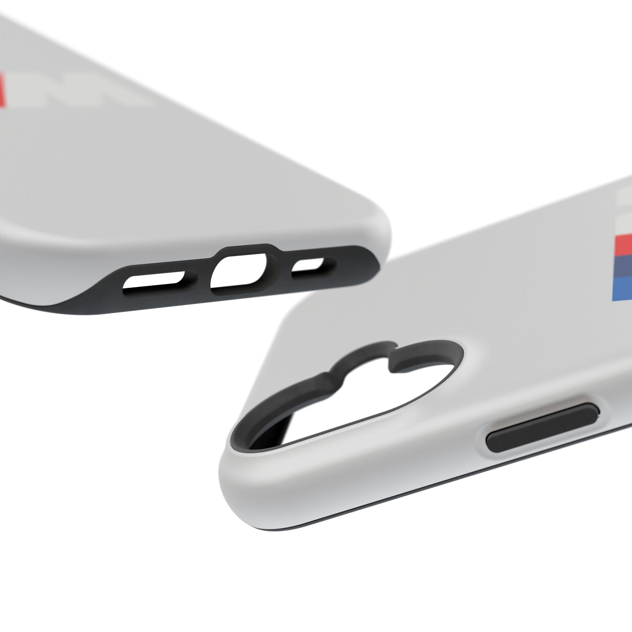 M badge inspired Magnetic Tough Cases