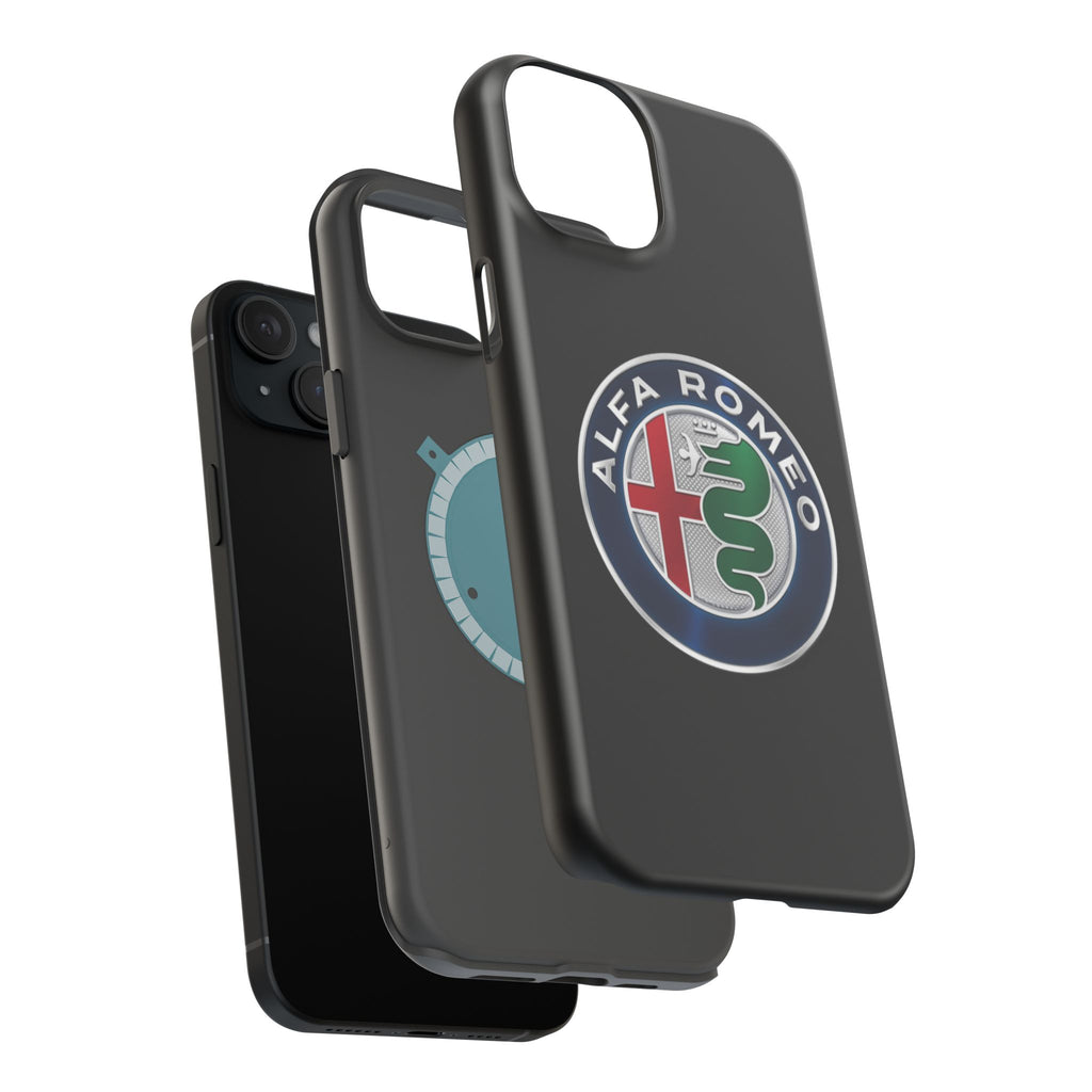 Alfa romeo Dark black inspired Magnetic Tough Cases