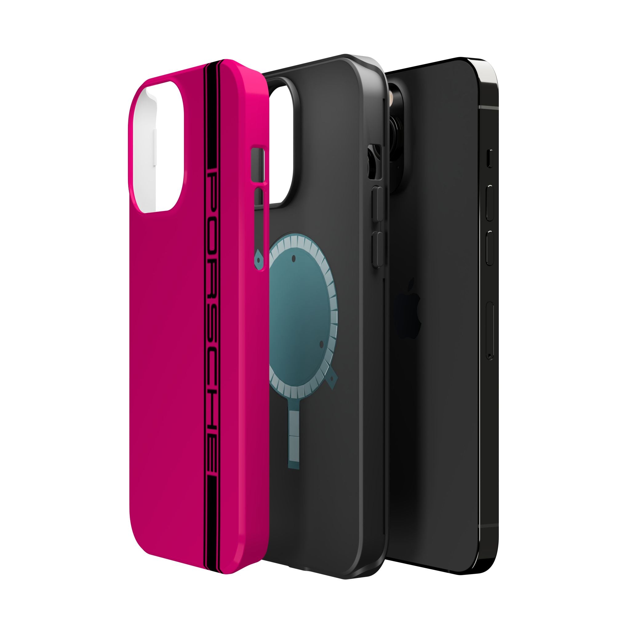 Porsche Rubystar colored inspired Magnetic Tough Cases
