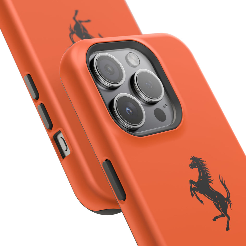 Ferrari horse Rosso Dino inspired Magnetic Tough Cases