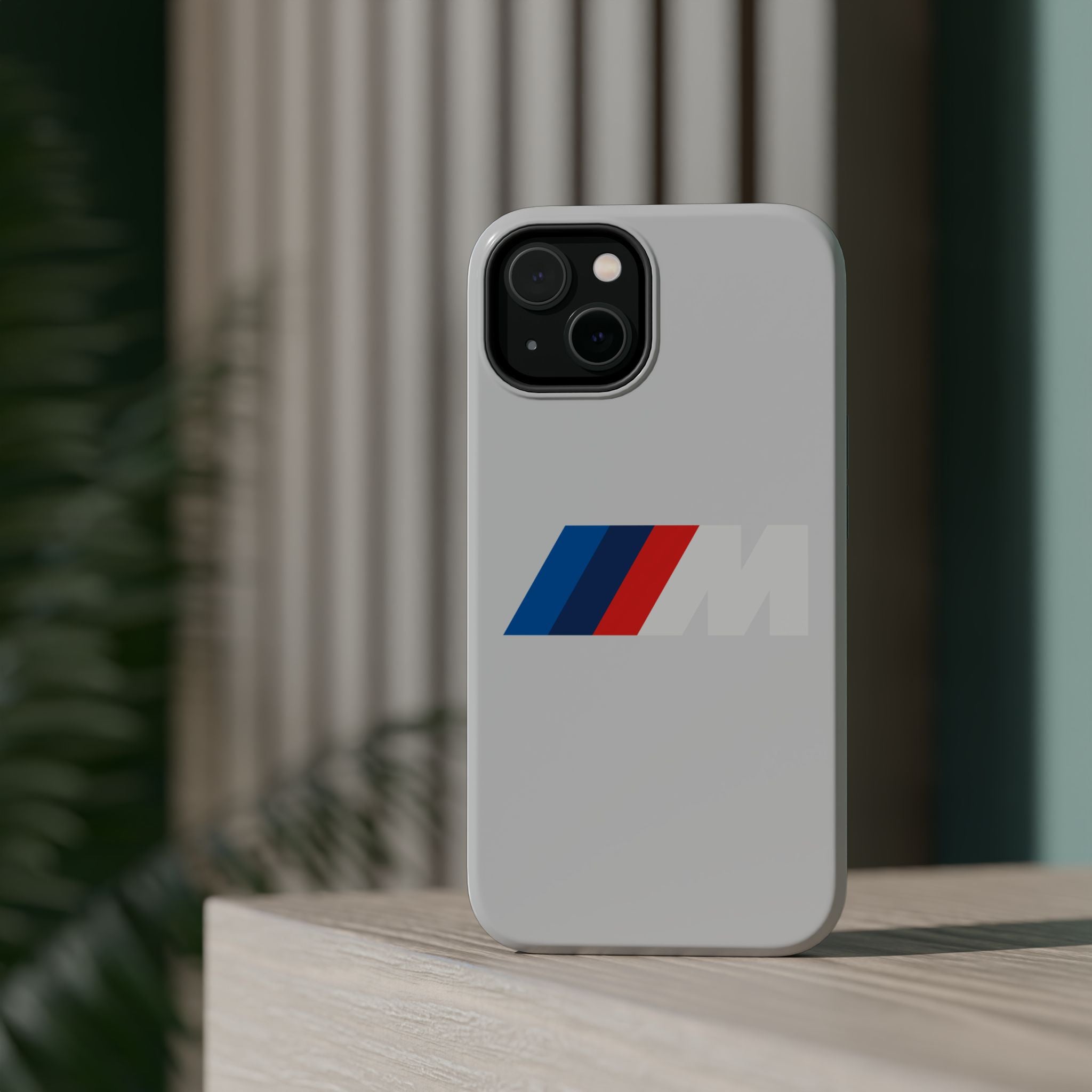 M badge inspired Magnetic Tough Cases