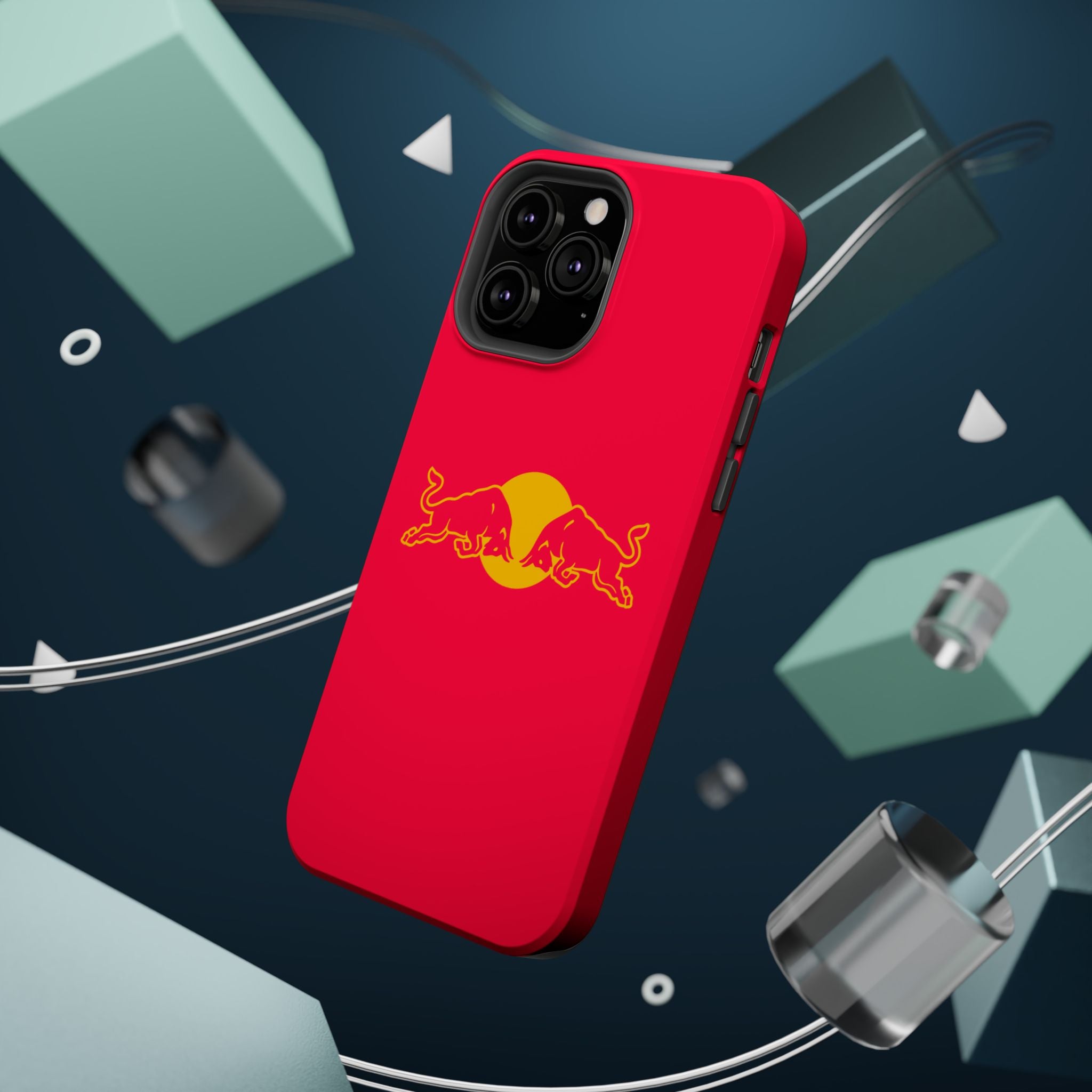 Red Bull red inspired Magnetic Tough Cases