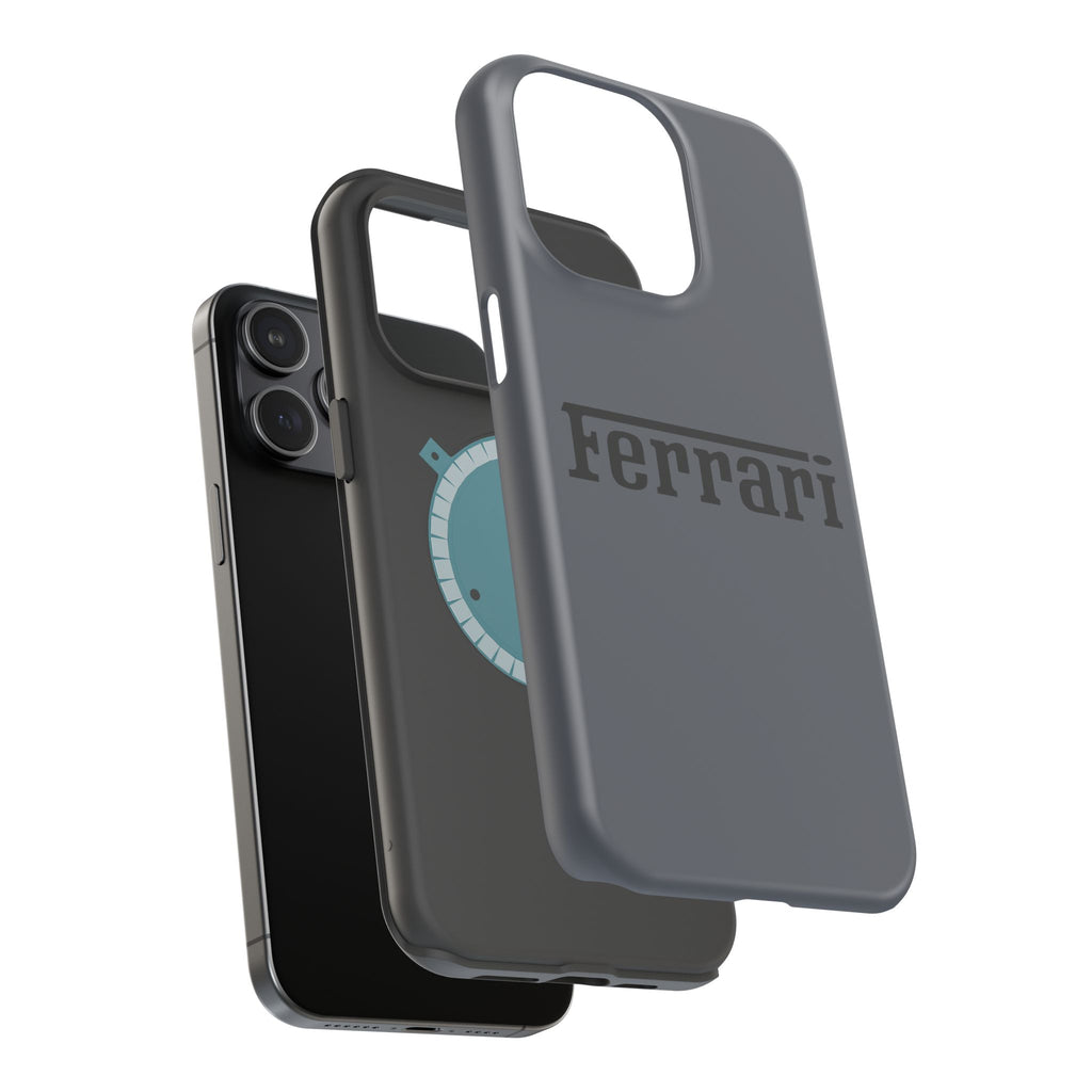 Ferrari Grigio Silverstone inspired Magnetic Tough Cases