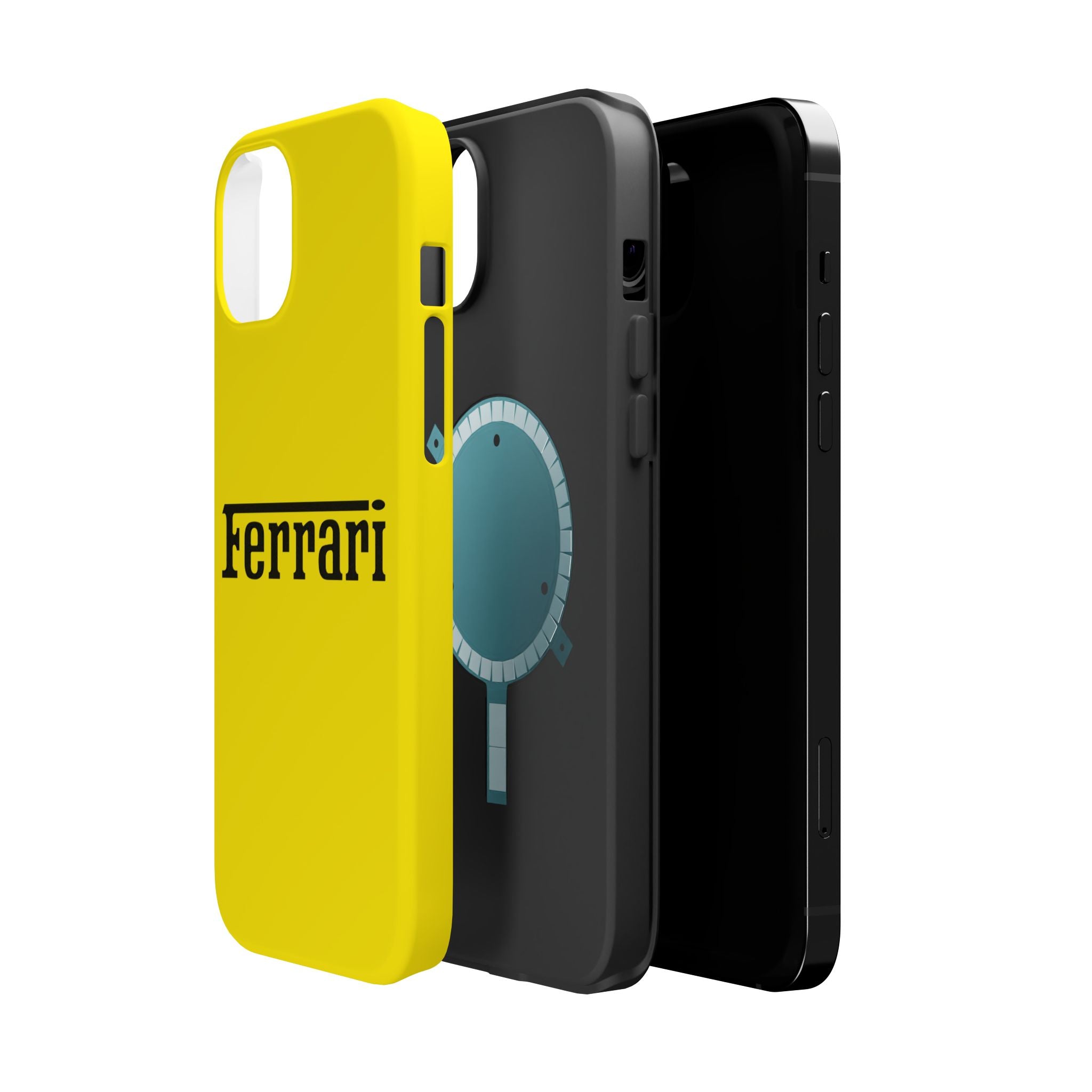 Ferrari Giallo Modena Inspired Magnetic Tough Cases