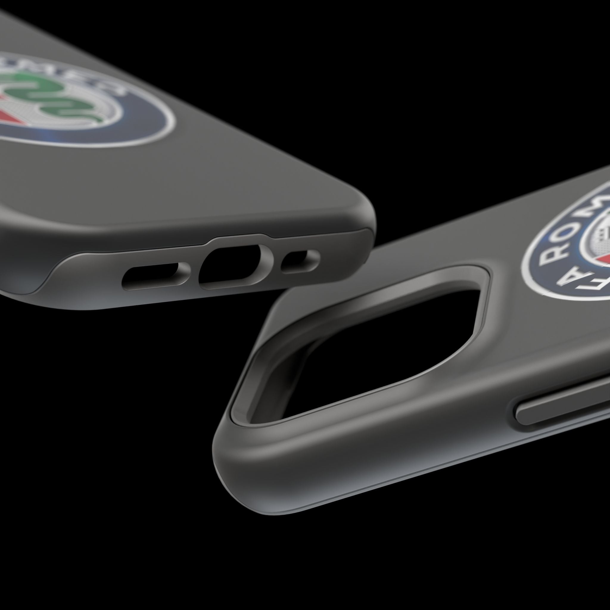 Vesuvio Gray inspired Magnetic Tough Cases