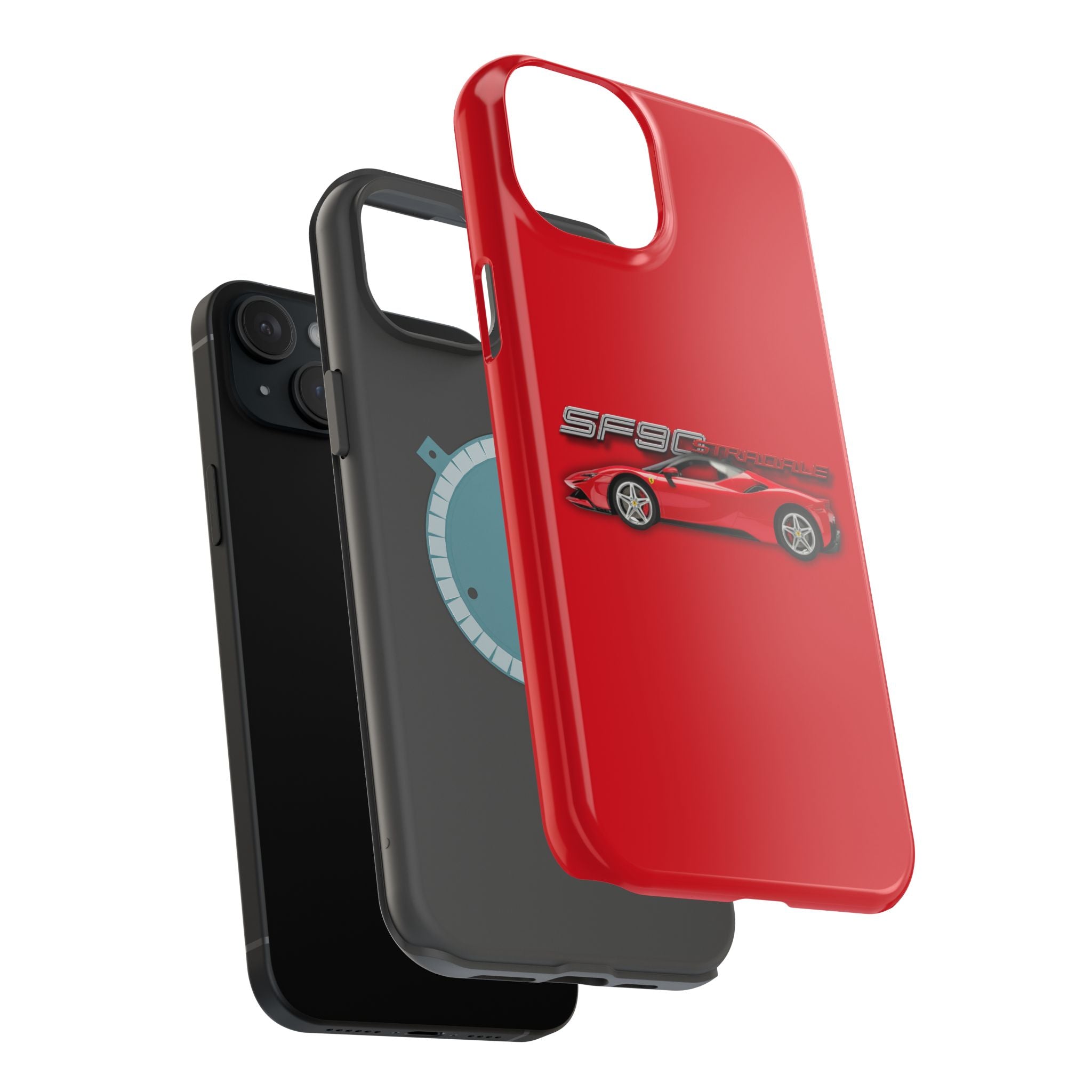 Ferrari SF90 Stradale inspired Magnetic Tough Cases