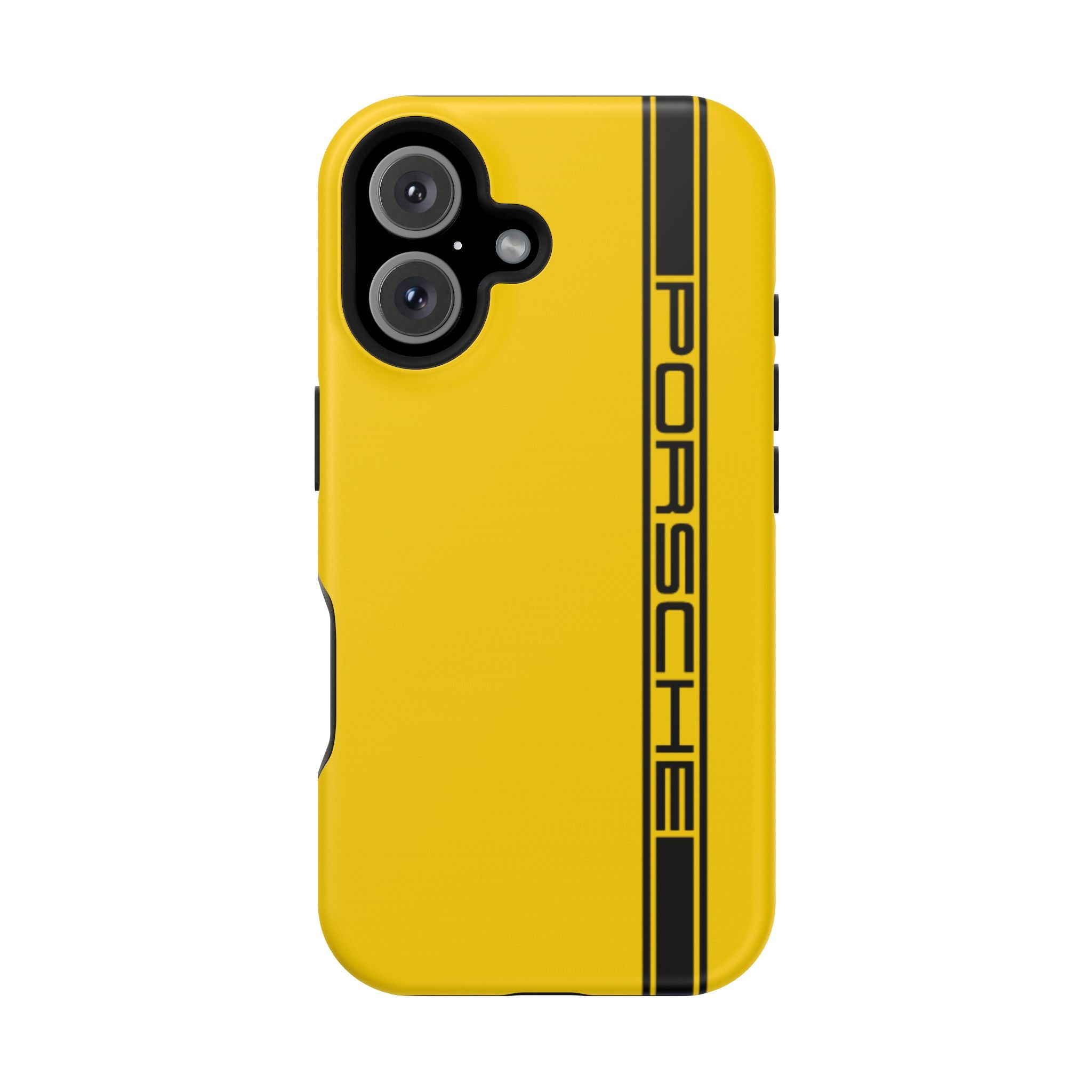 Porsche Speed yellow inspired Magnetic Tough Cases