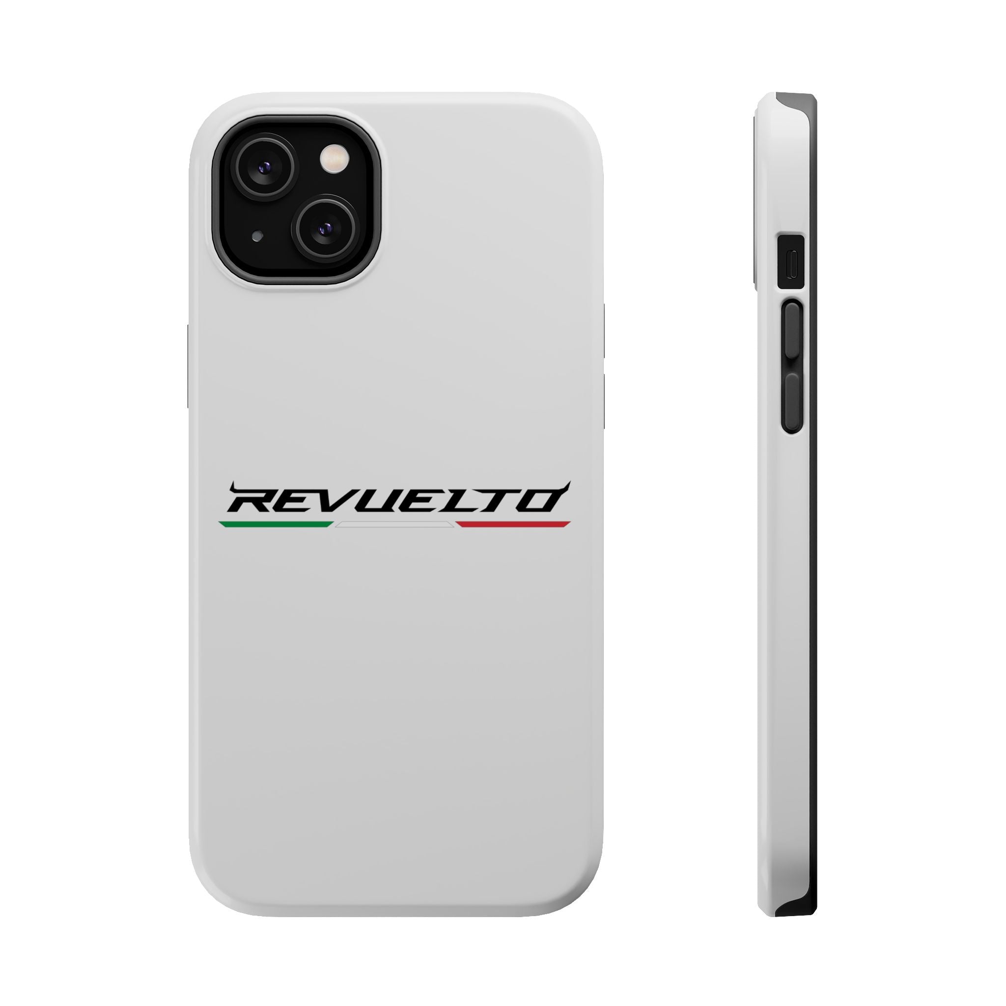 Lamborghini Revuelto White inspired Magnetic Tough Cases