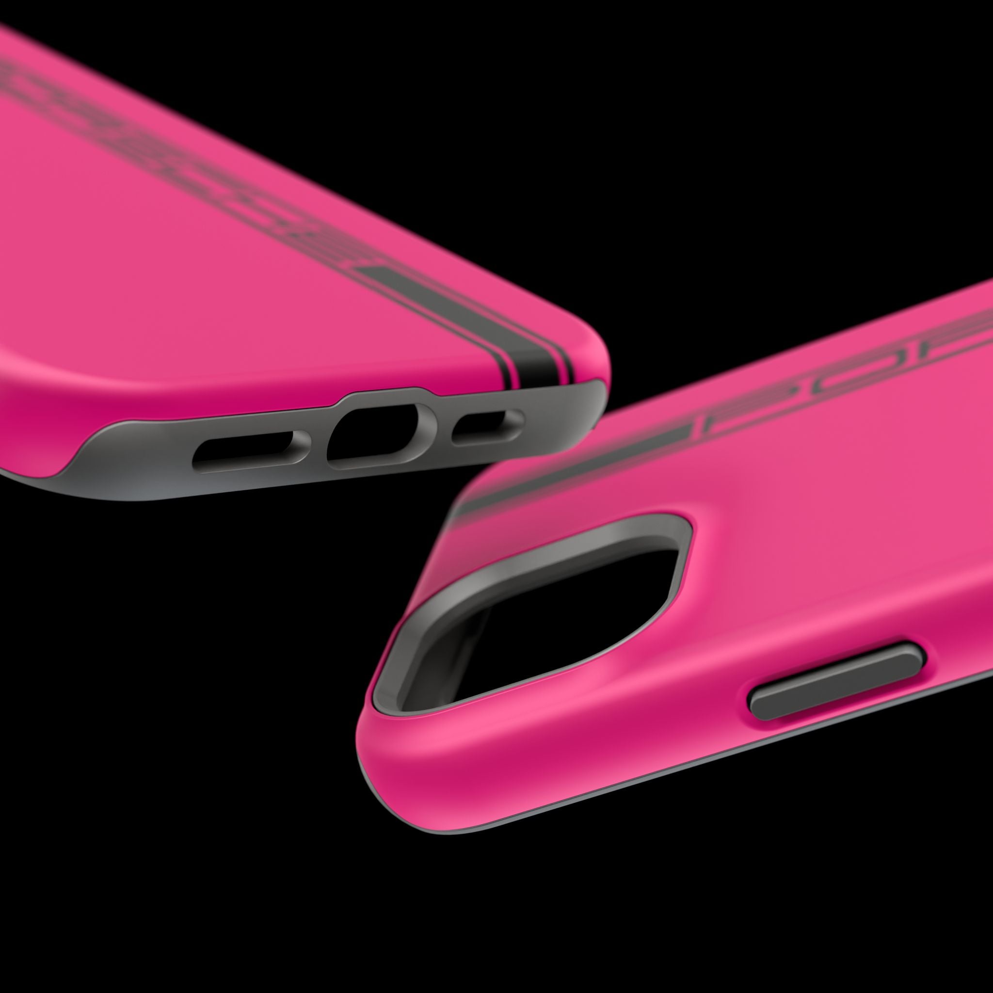 Porsche Rubystar colored inspired Magnetic Tough Cases