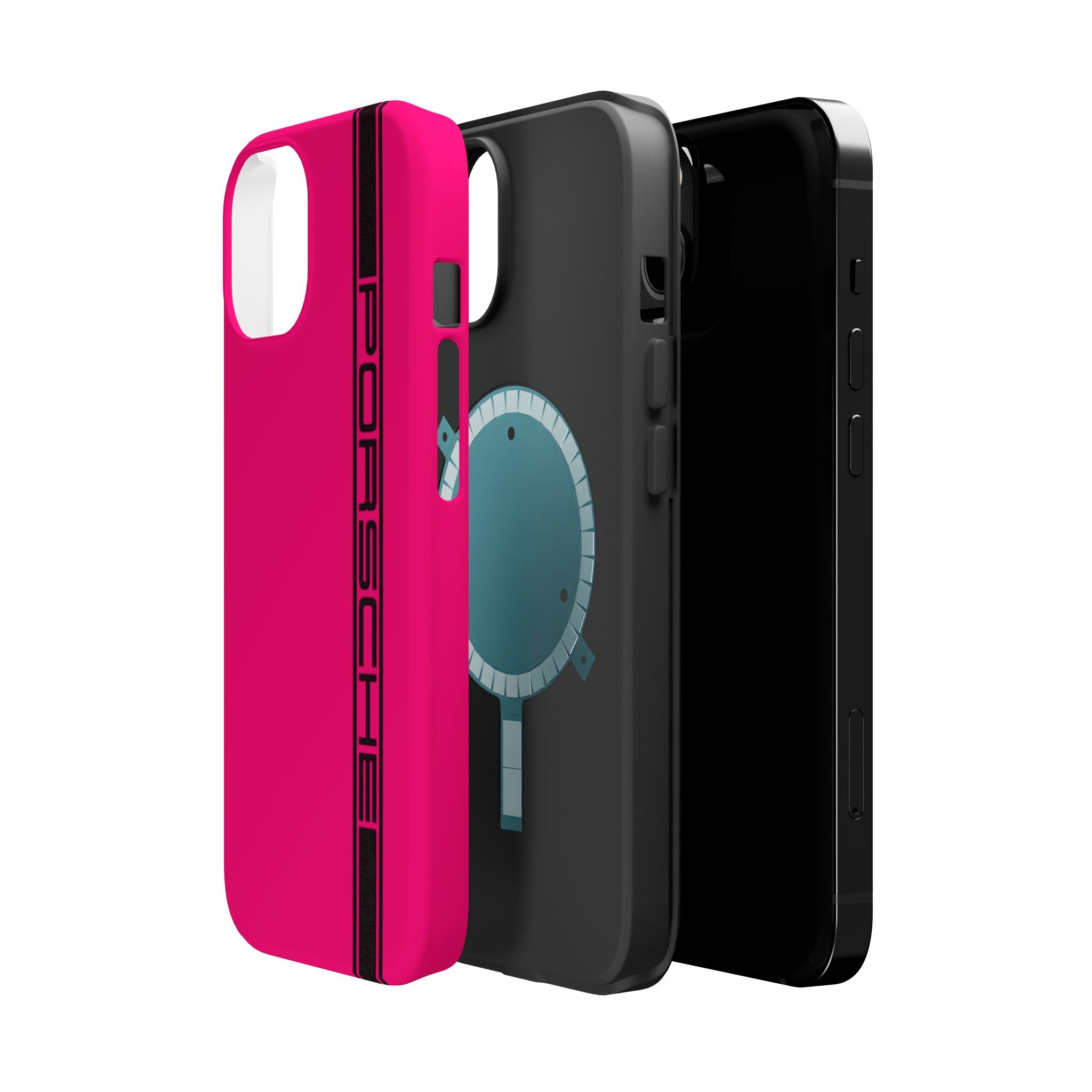 Porsche Rubystar colored inspired Magnetic Tough Cases