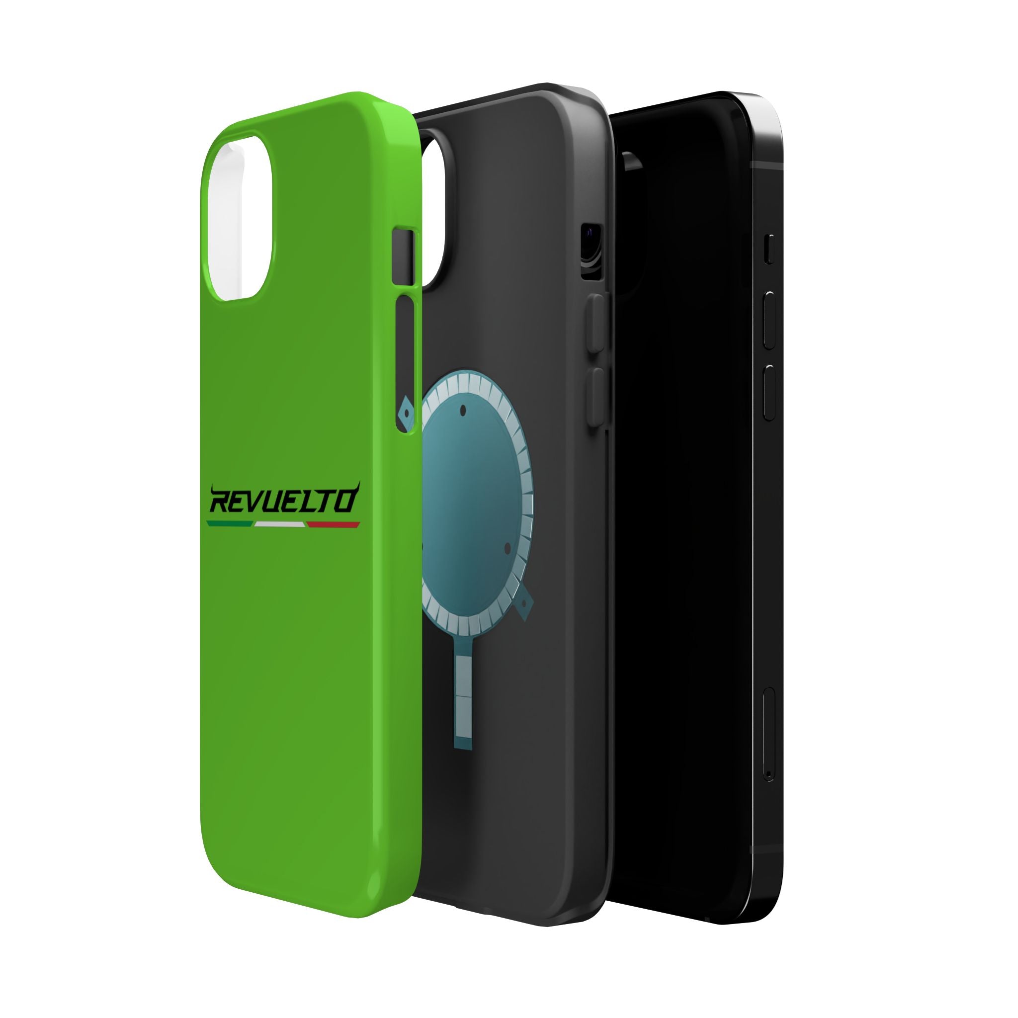 Lamborghini Revuelto Green inspired Magnetic Tough Cases