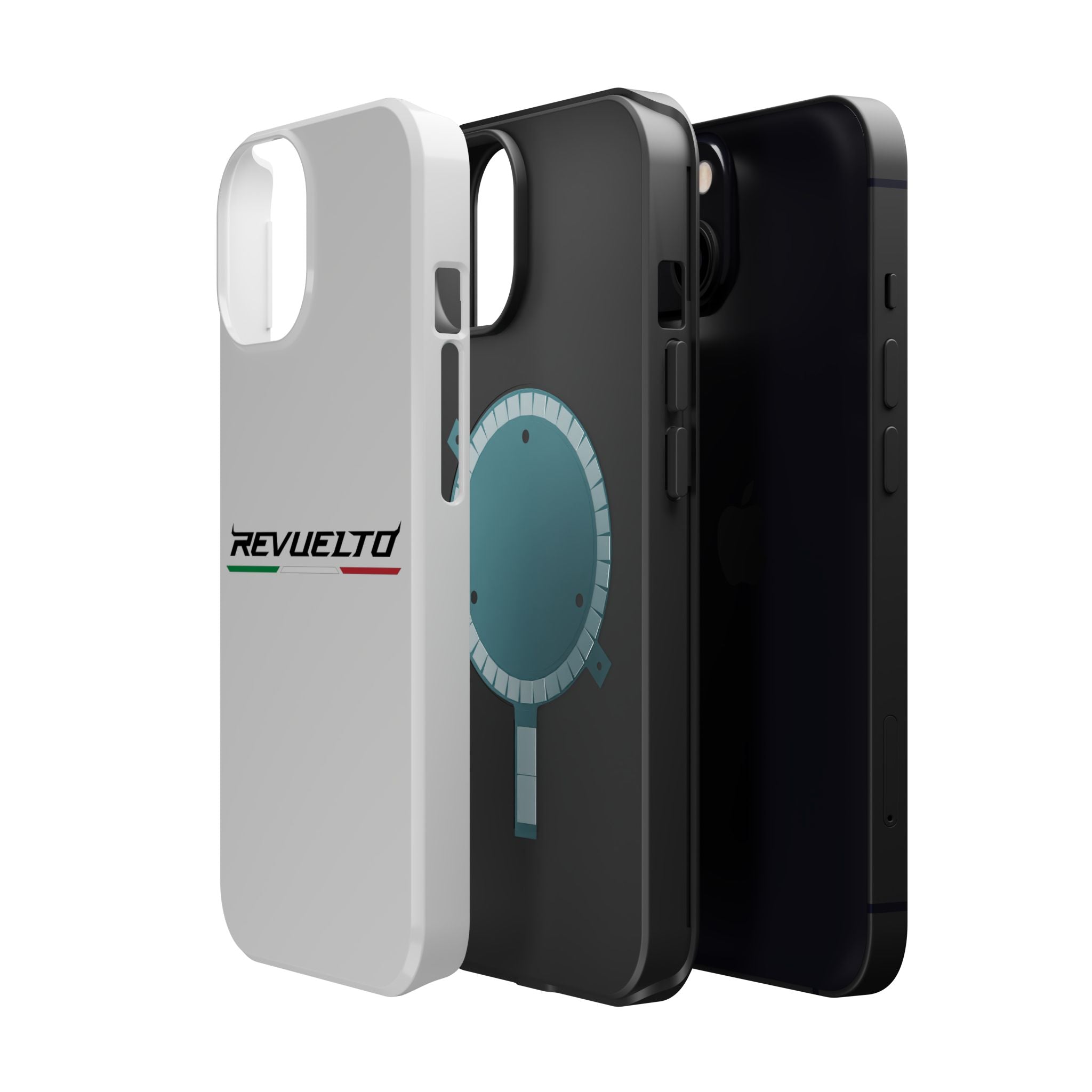 Lamborghini Revuelto White inspired Magnetic Tough Cases
