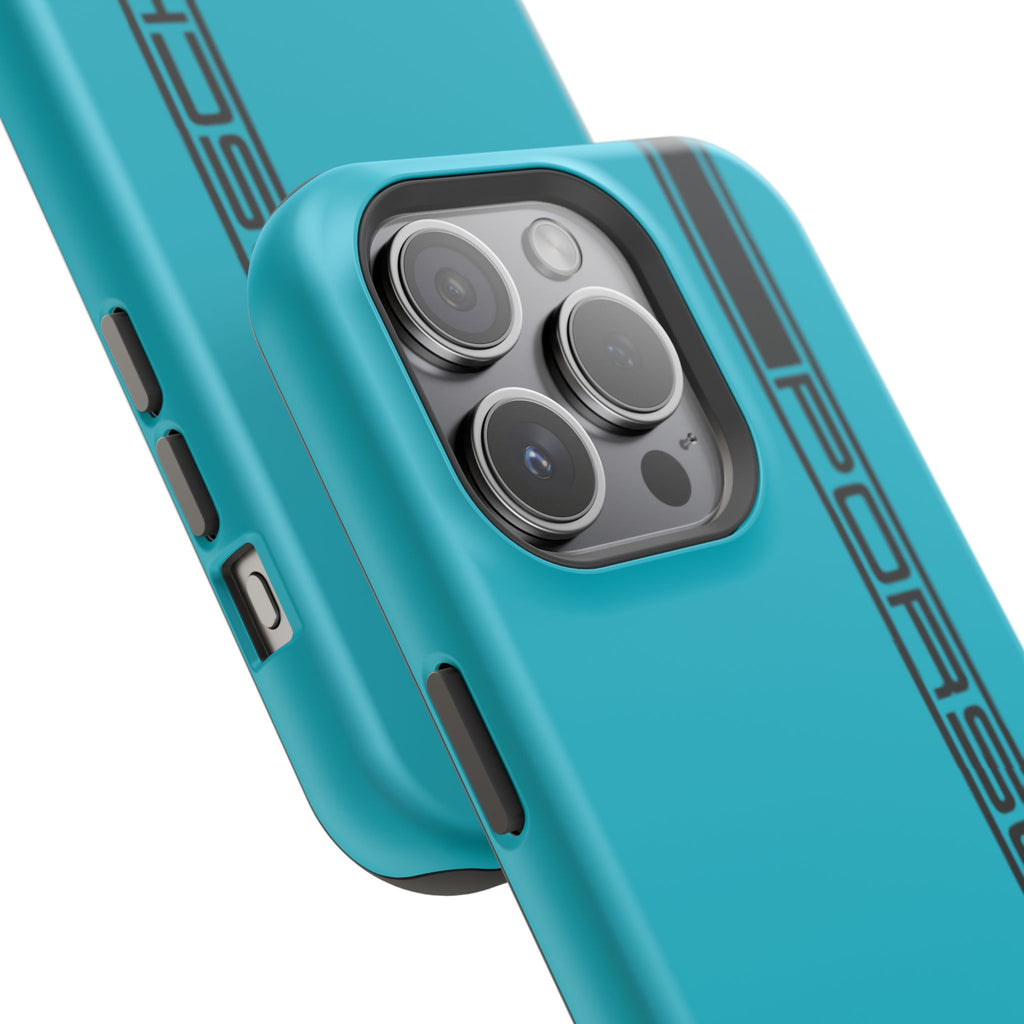 Porsche Miami blue inspired Magnetic Tough Cases
