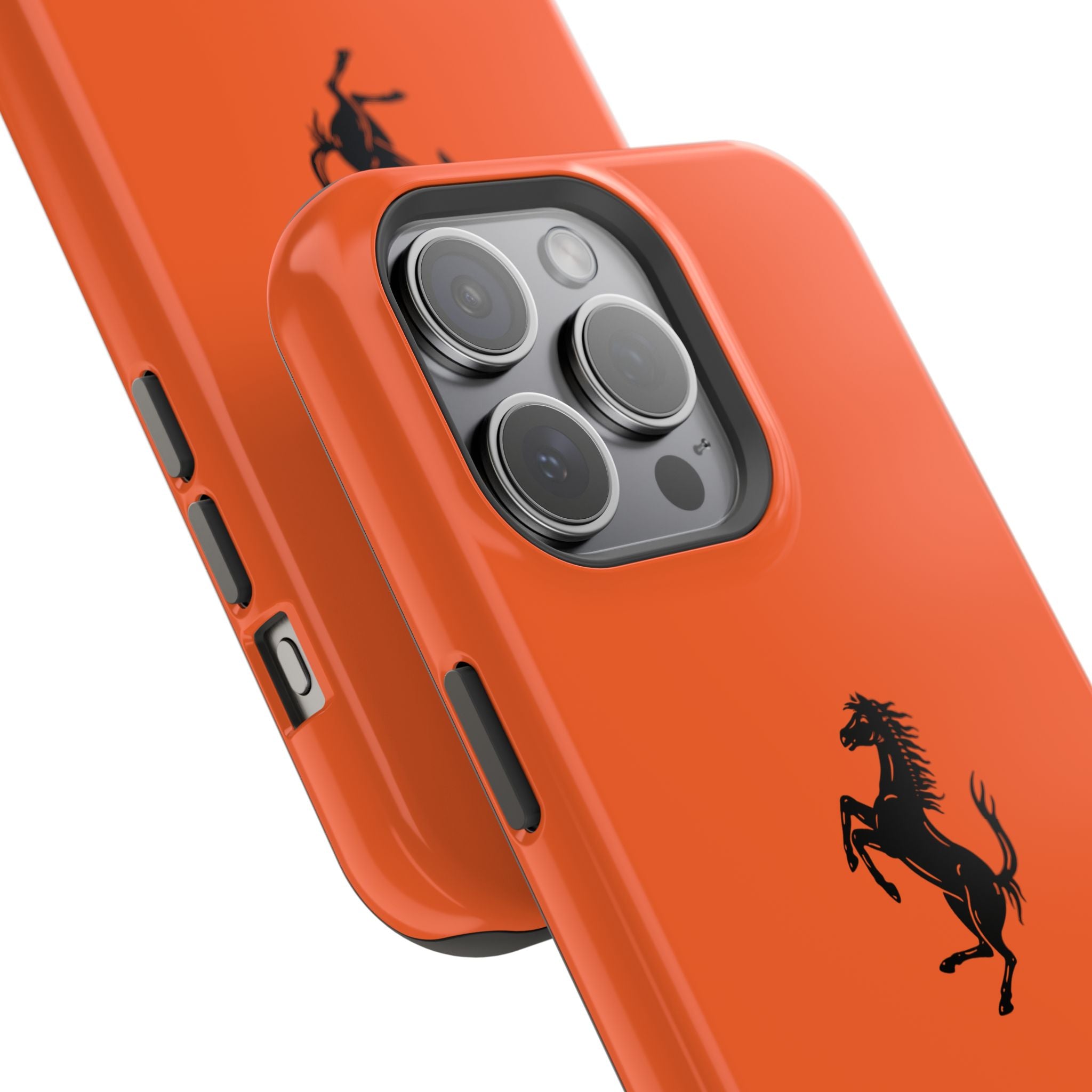 Ferrari horse Rosso Dino inspired Magnetic Tough Cases